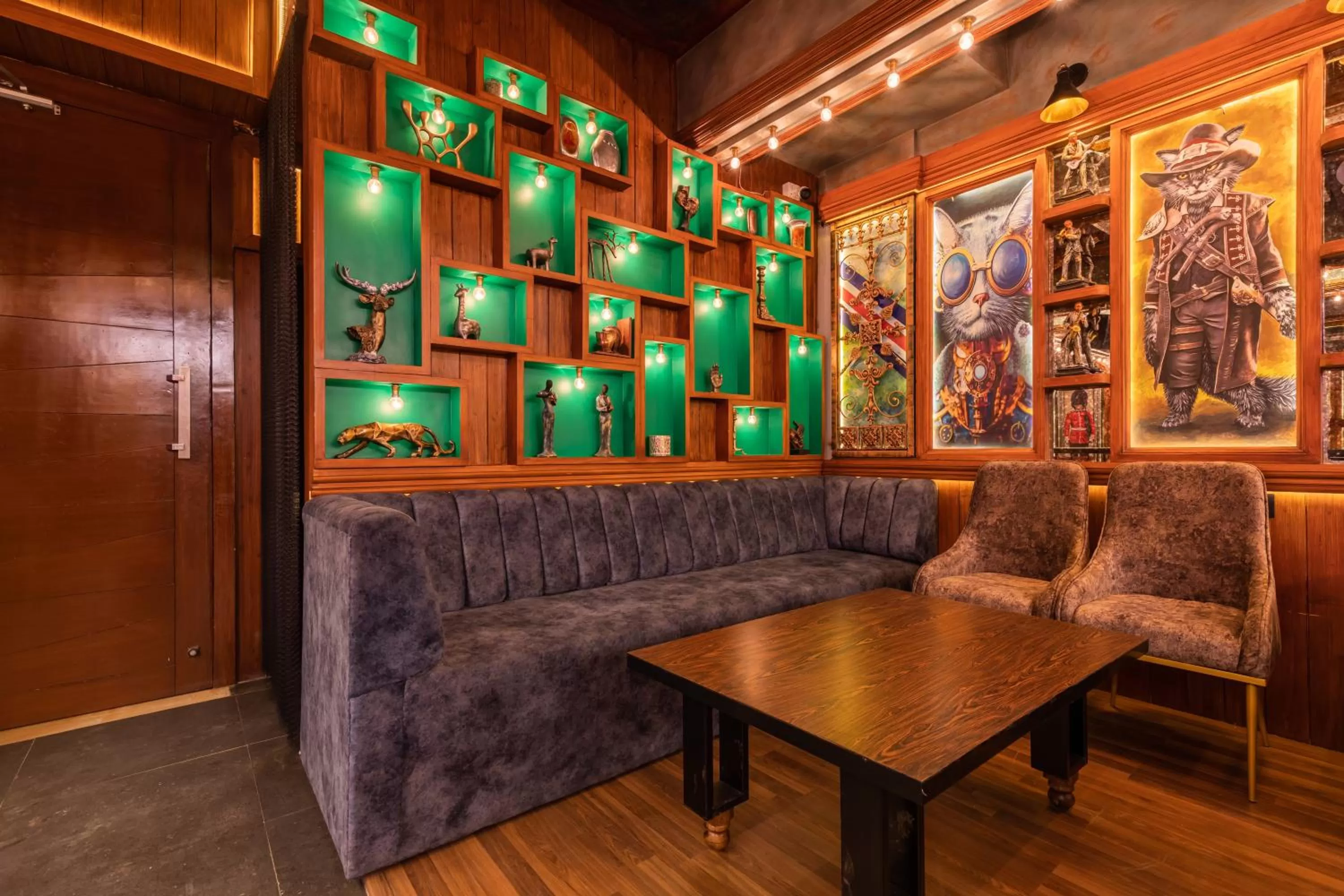 Lounge or bar in The Grand Shaurya