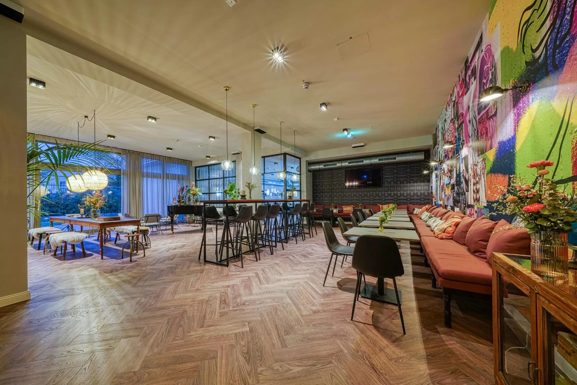 Lobby or reception in Vienna House Easy by Wyndham Bonn City