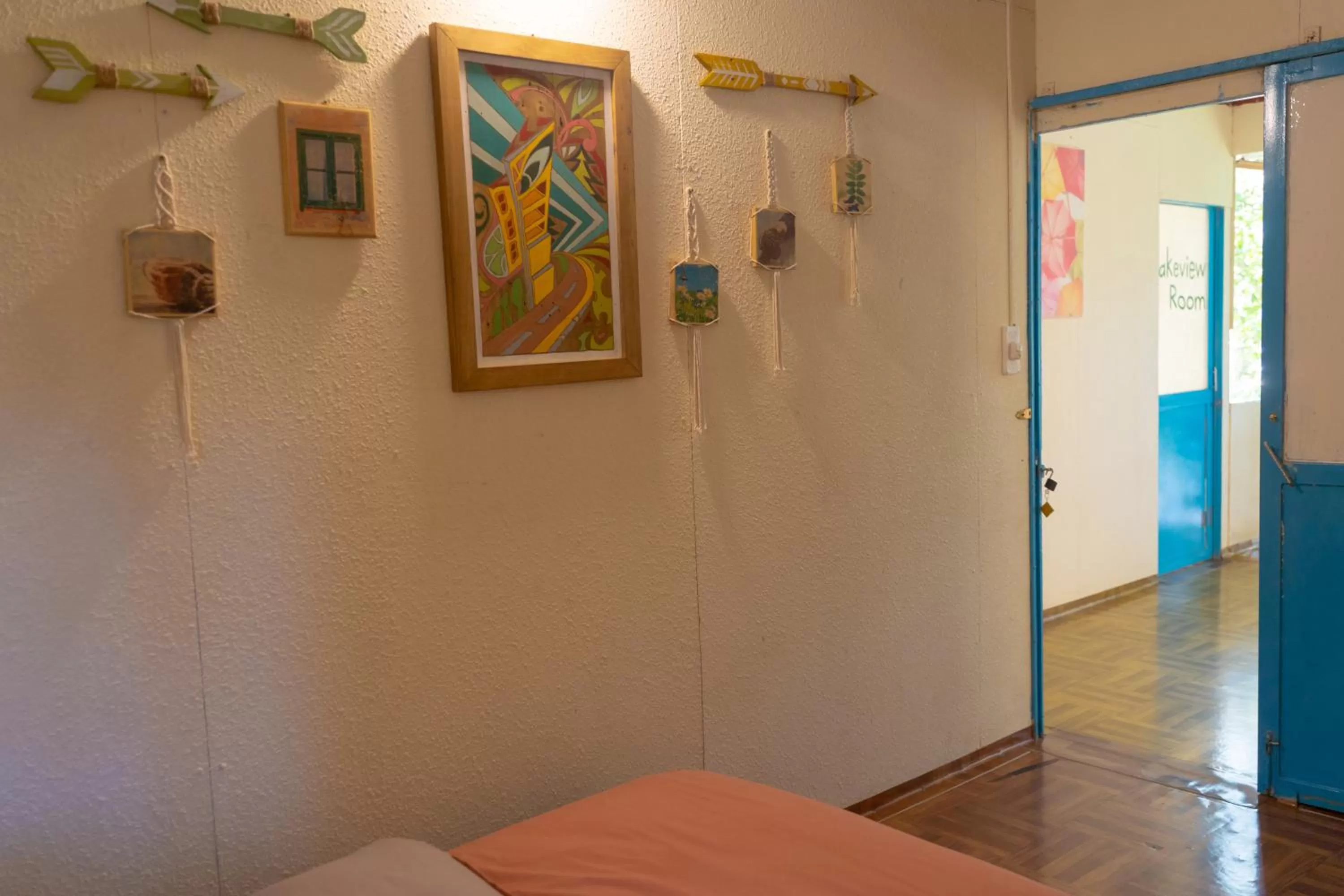 Decorative detail, Bed in The Lake House Dalat