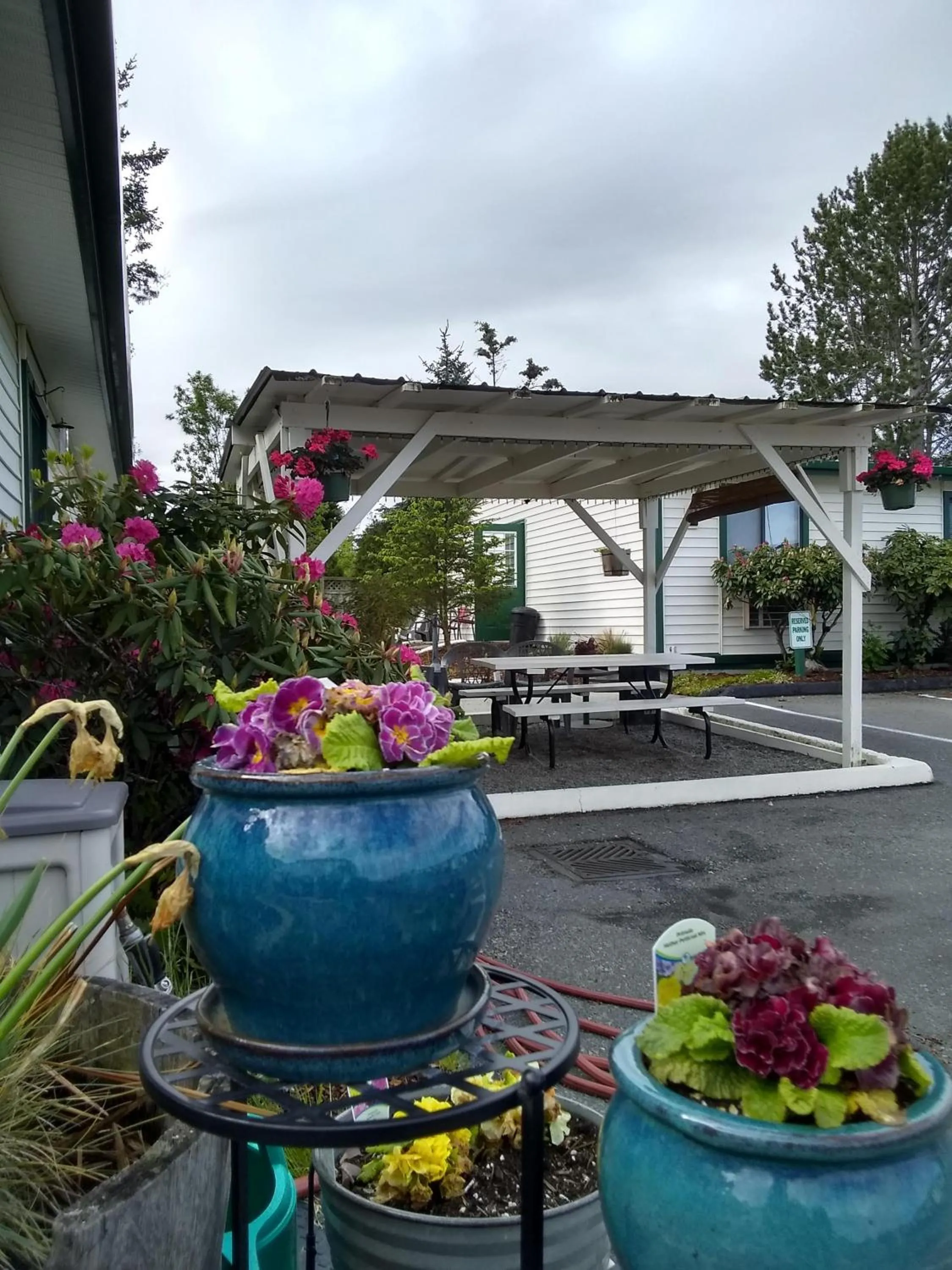 Patio in The Orca Inn