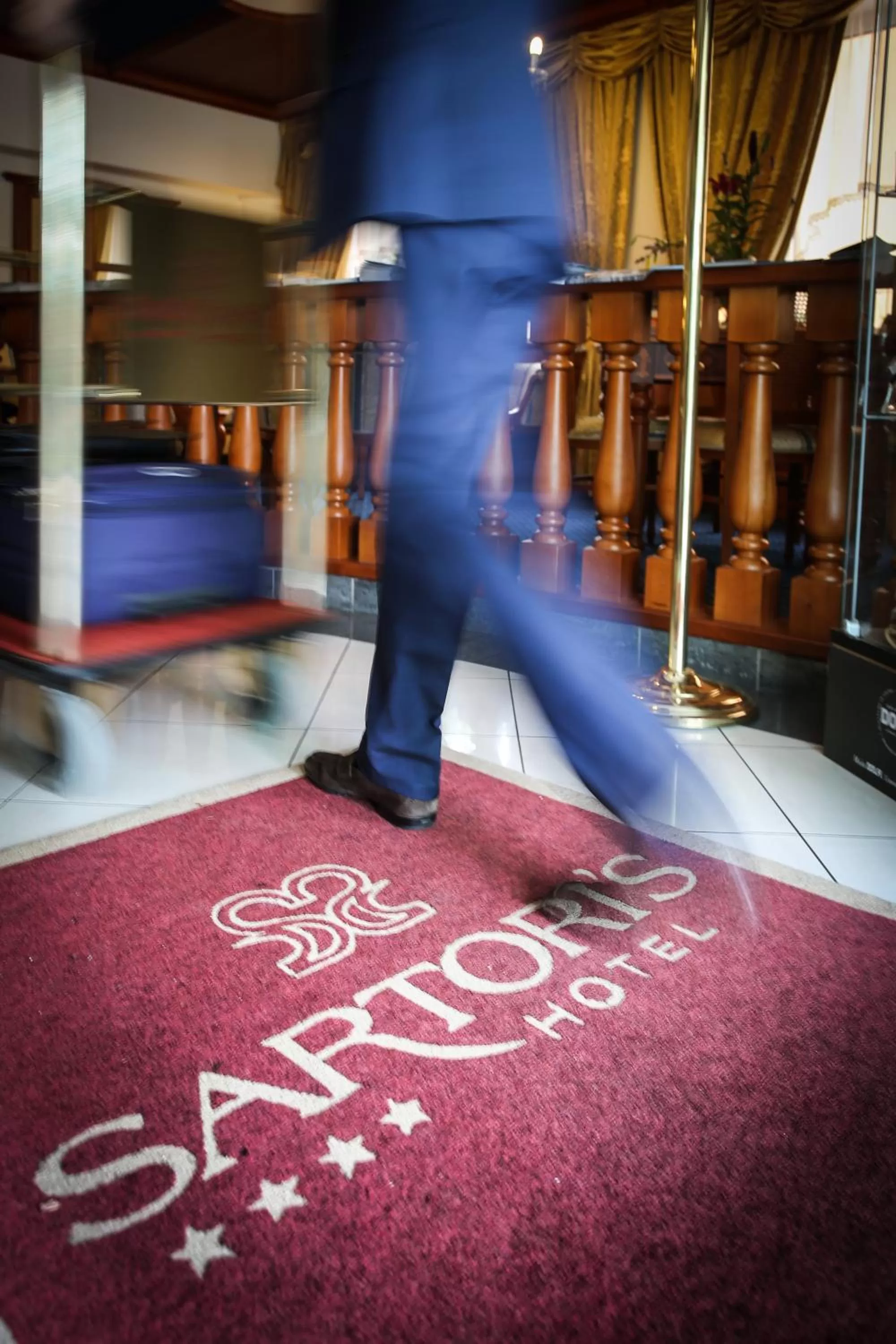 People in Sartori's Hotel