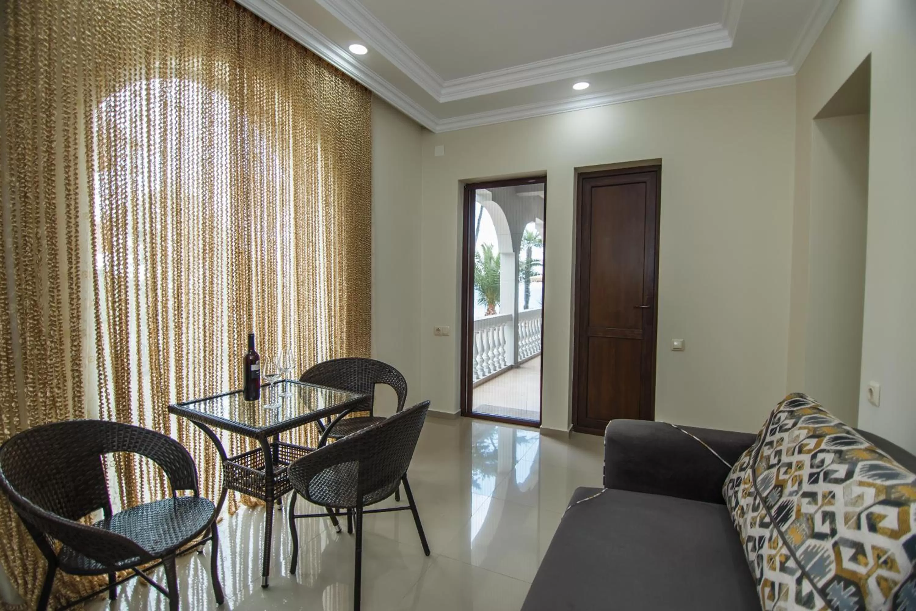 Seating Area in House at the Sea