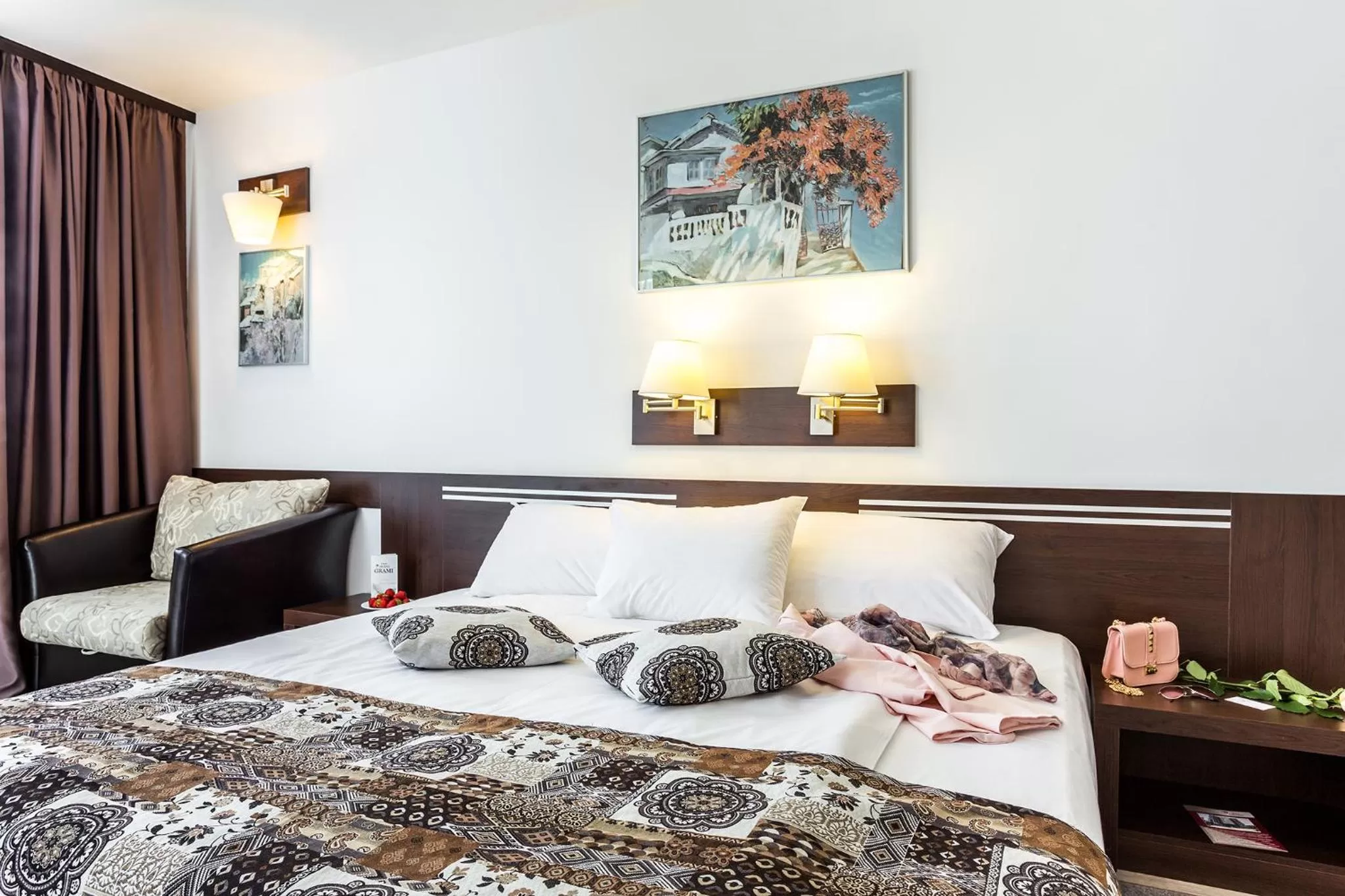 Bed in Grami Hotel Sofia