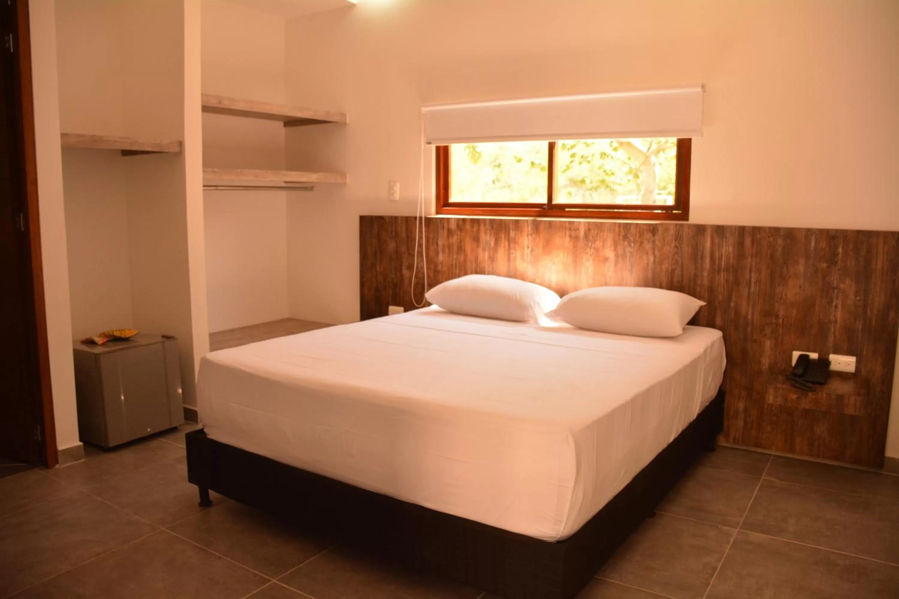 Bed in Hotel Portón del Sol