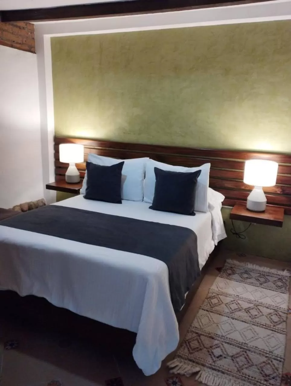 Bed in Hotel Vísperas