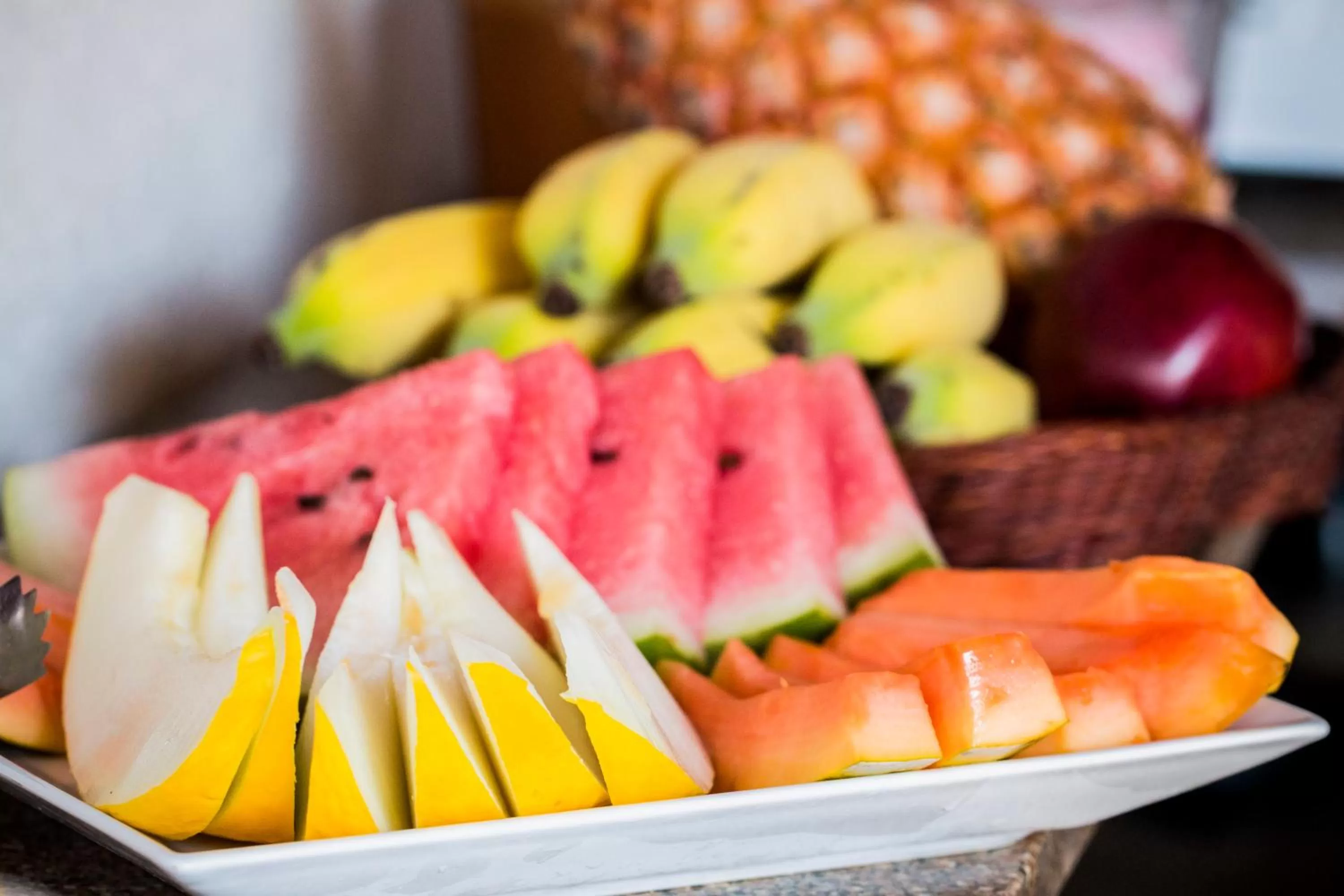 Food and drinks in Pousada Flor Dália