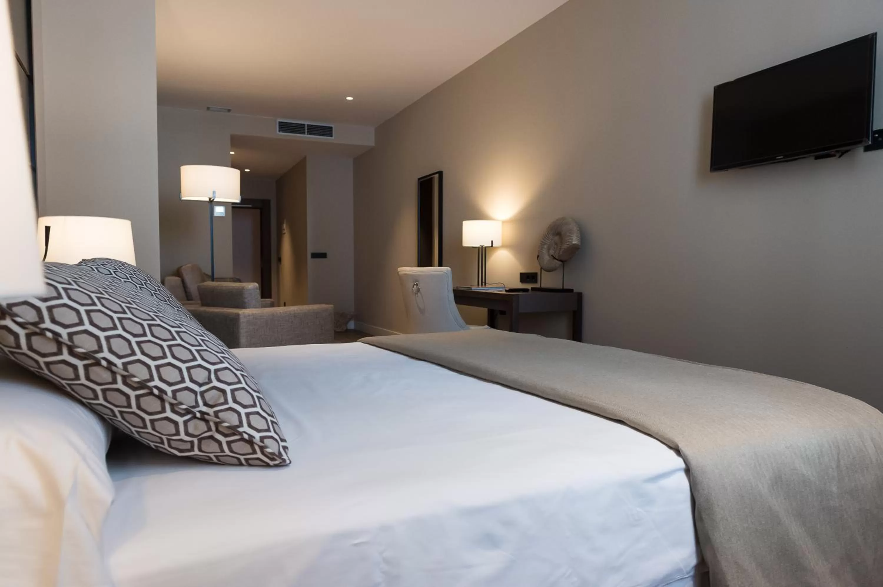 TV and multimedia, Bed in Palacio Valderrabanos