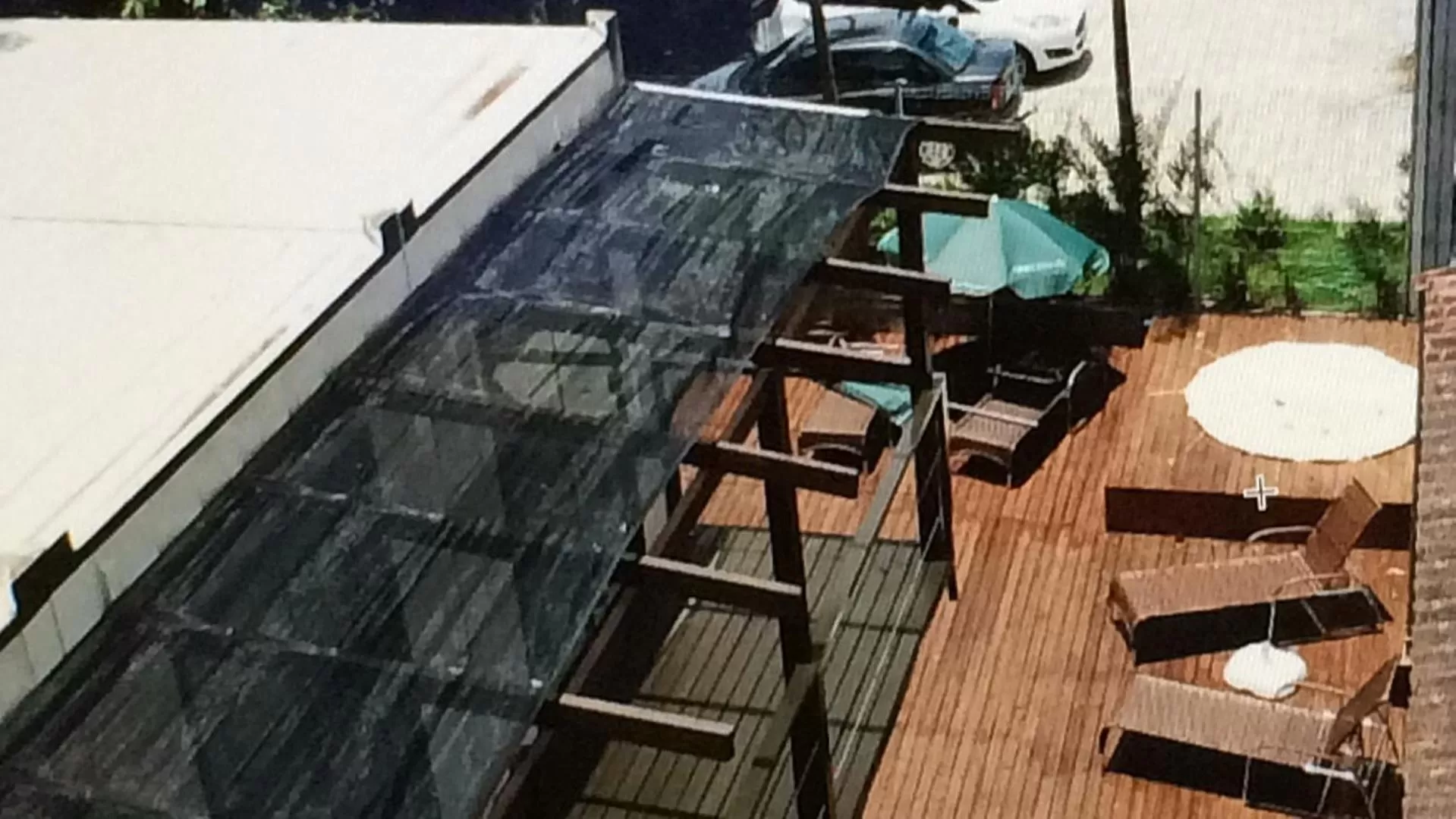 Balcony/Terrace in Pousada Ondas de Floripa