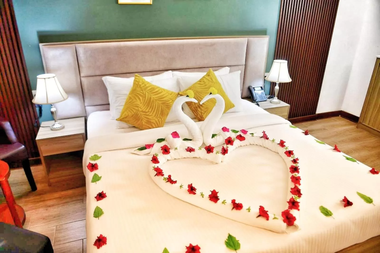 Bed in Al Salam Hotel