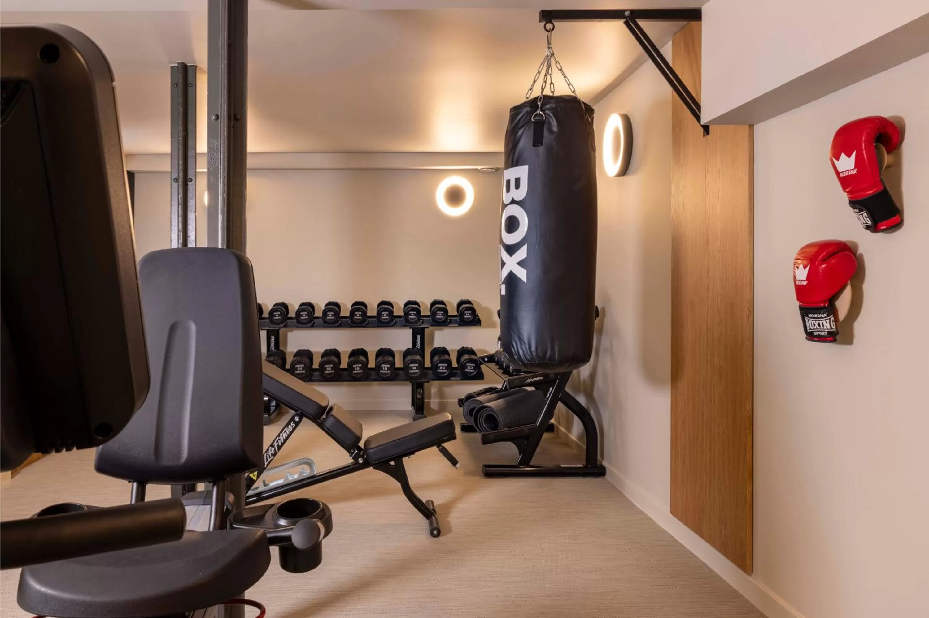Fitness centre/facilities in Hotel La Diligence