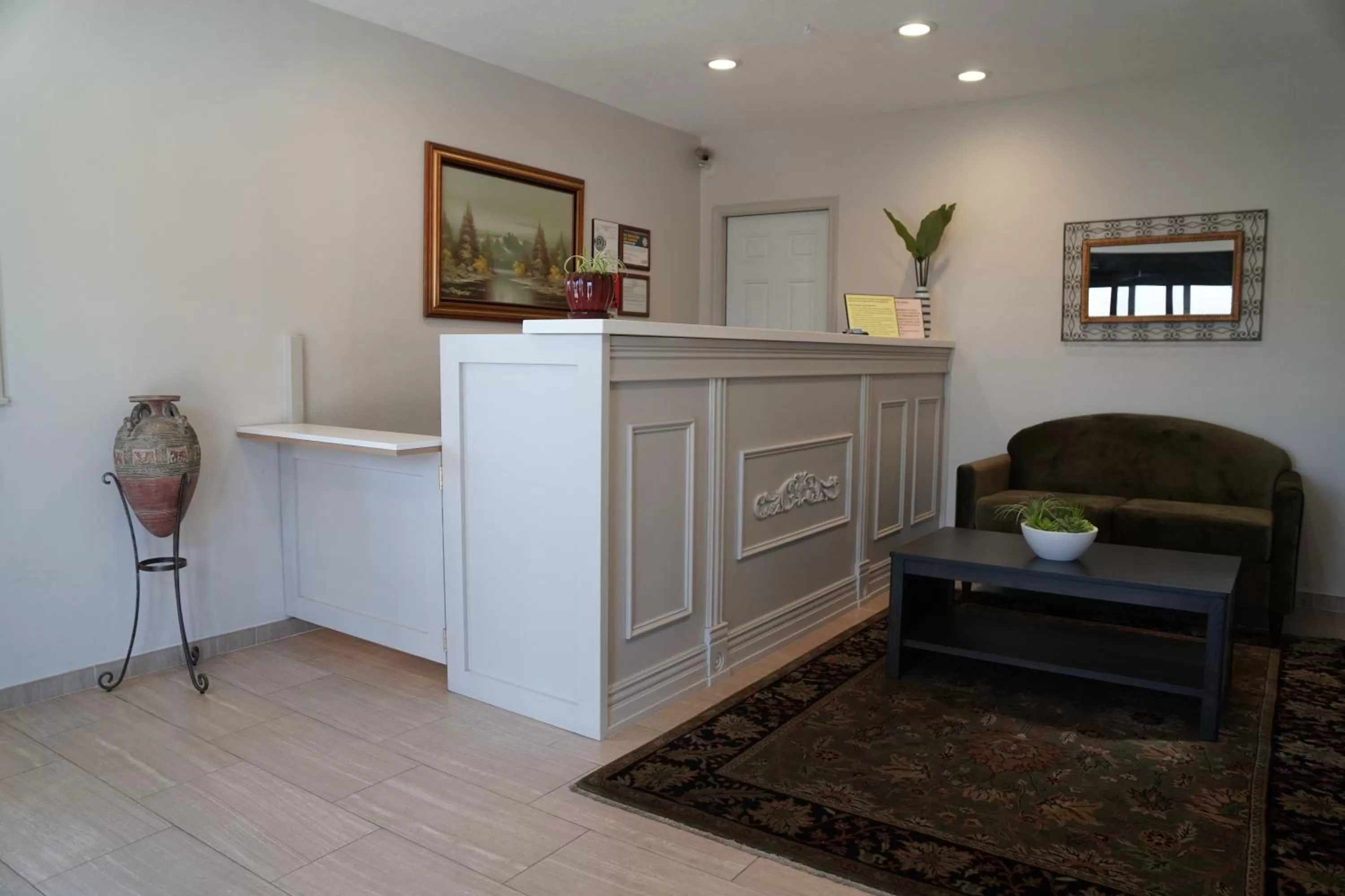 Lobby or reception in College Inn