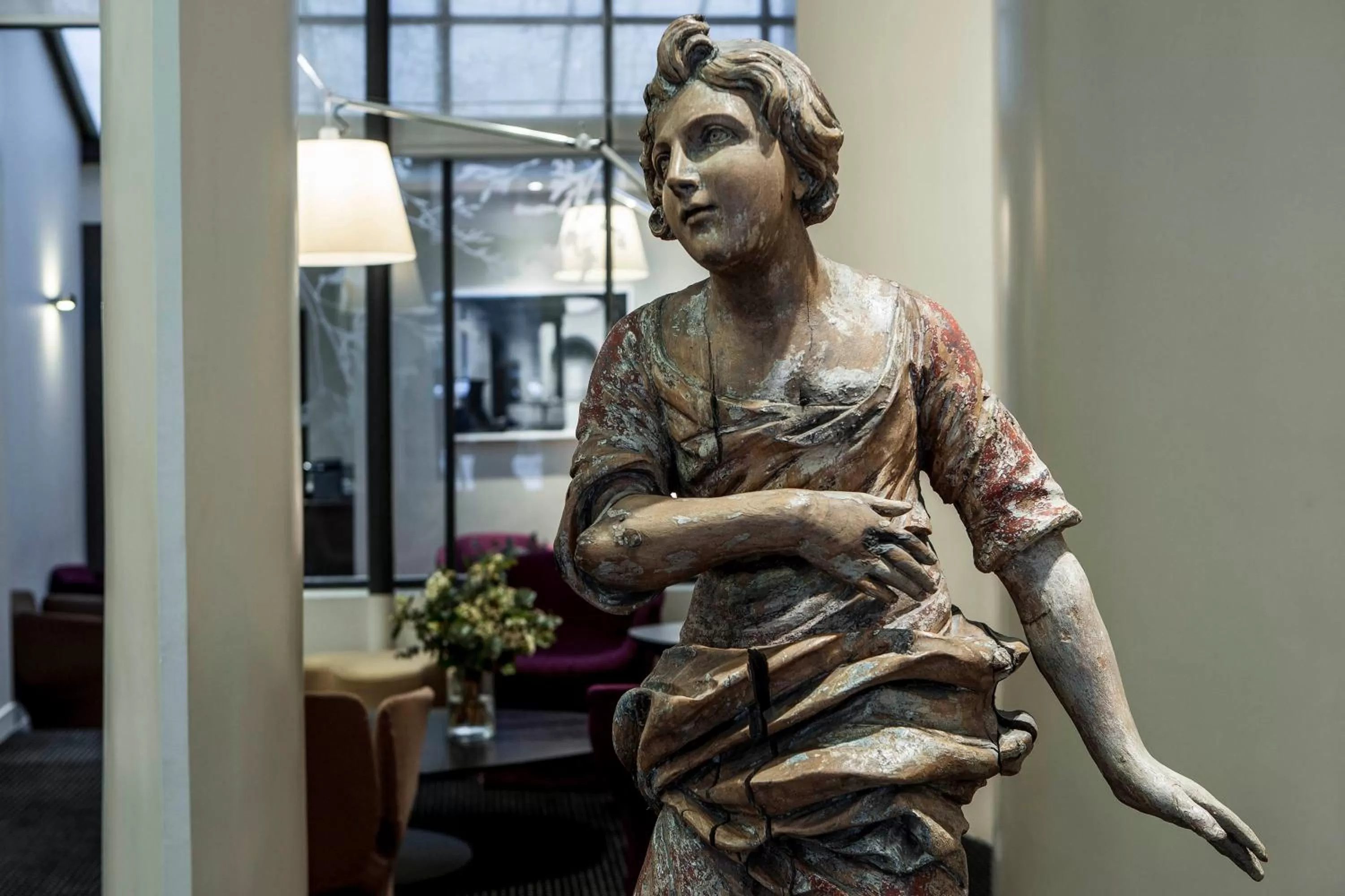 Lounge or bar in Hôtel de la Place du Louvre - Esprit de France