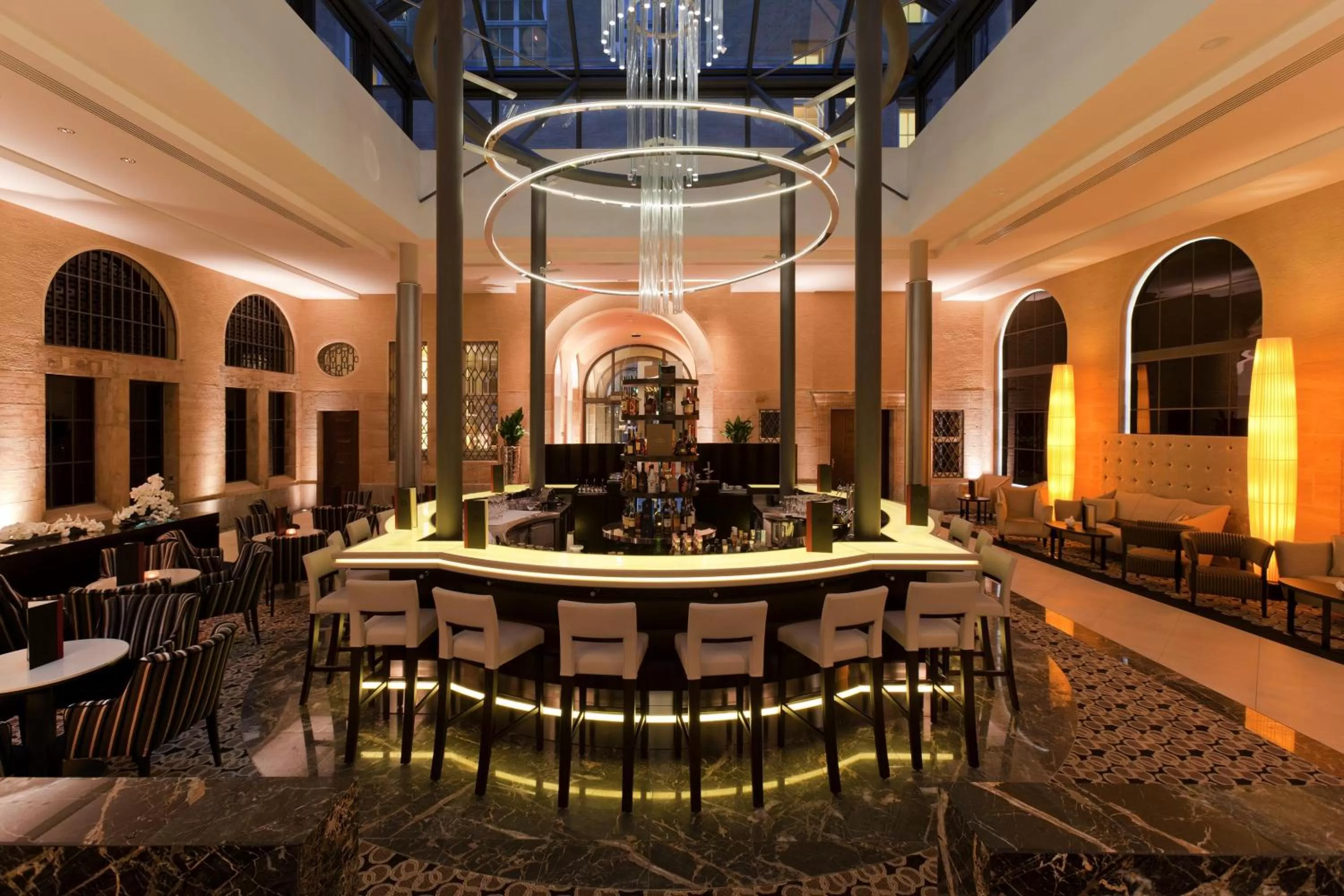 Lounge or bar in Steigenberger Icon Grandhotel Handelshof Leipzig