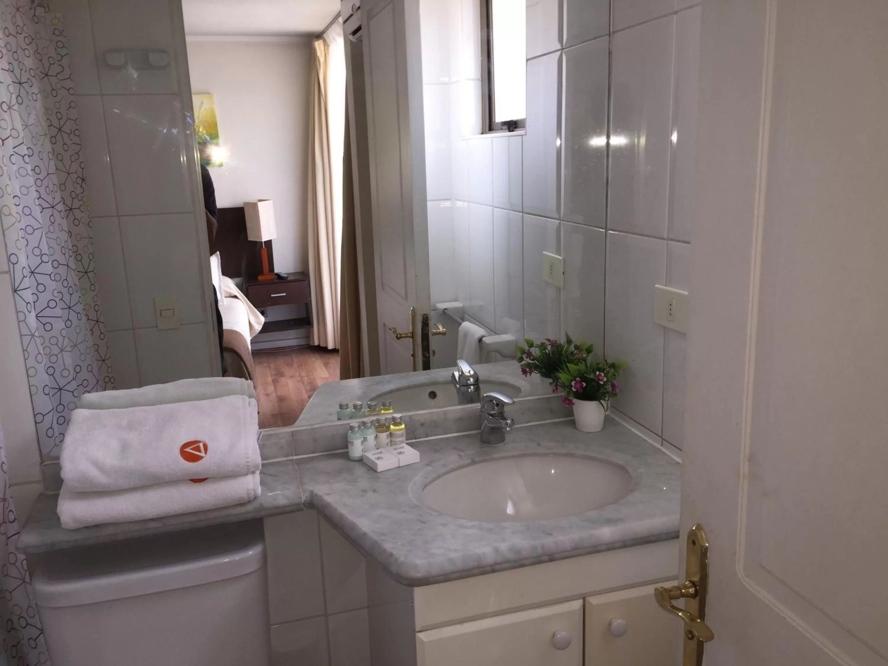 Bathroom in Aconcagua Apartments