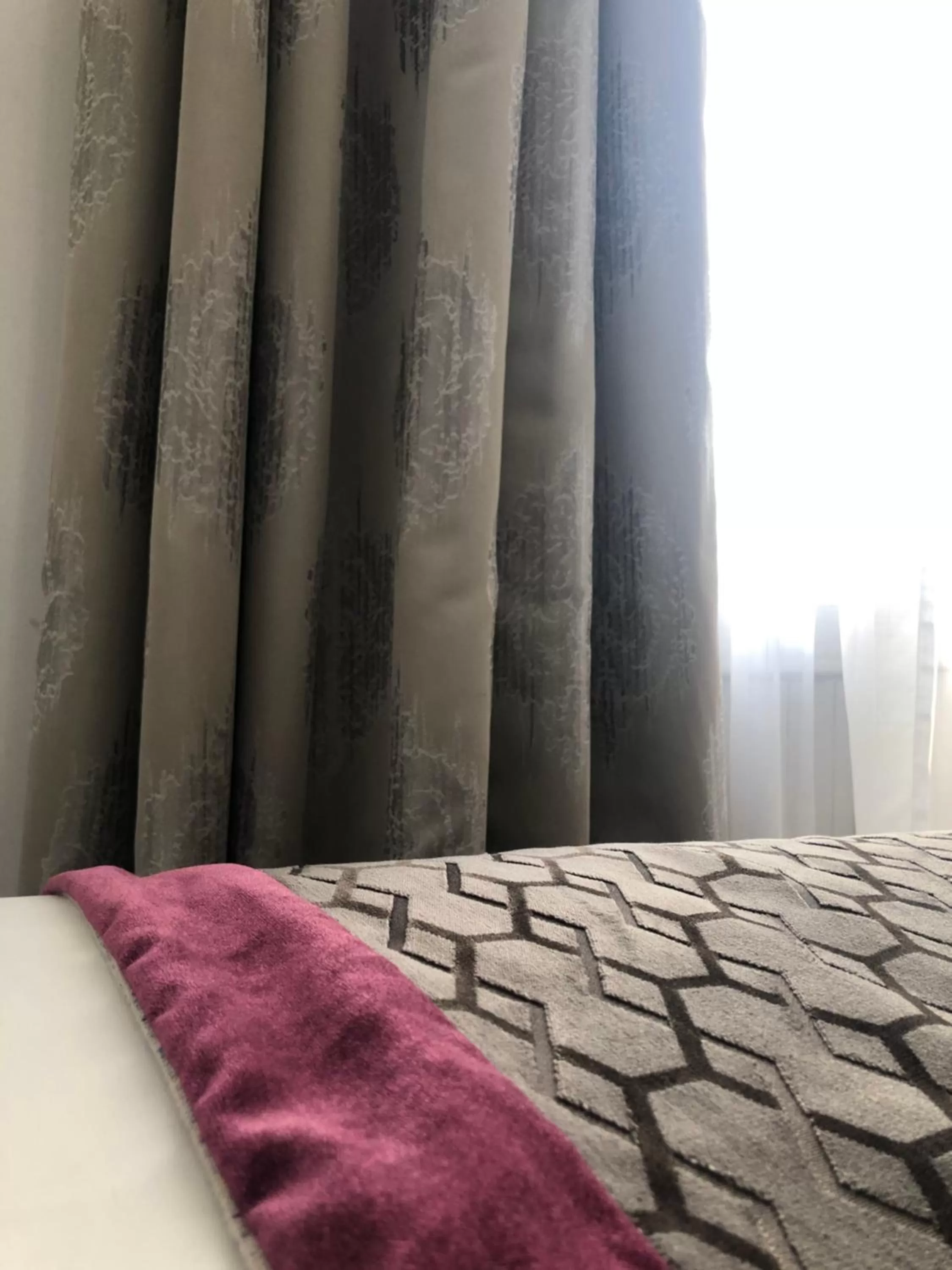 Decorative detail, Bed in Hotel Corona -Rodier-