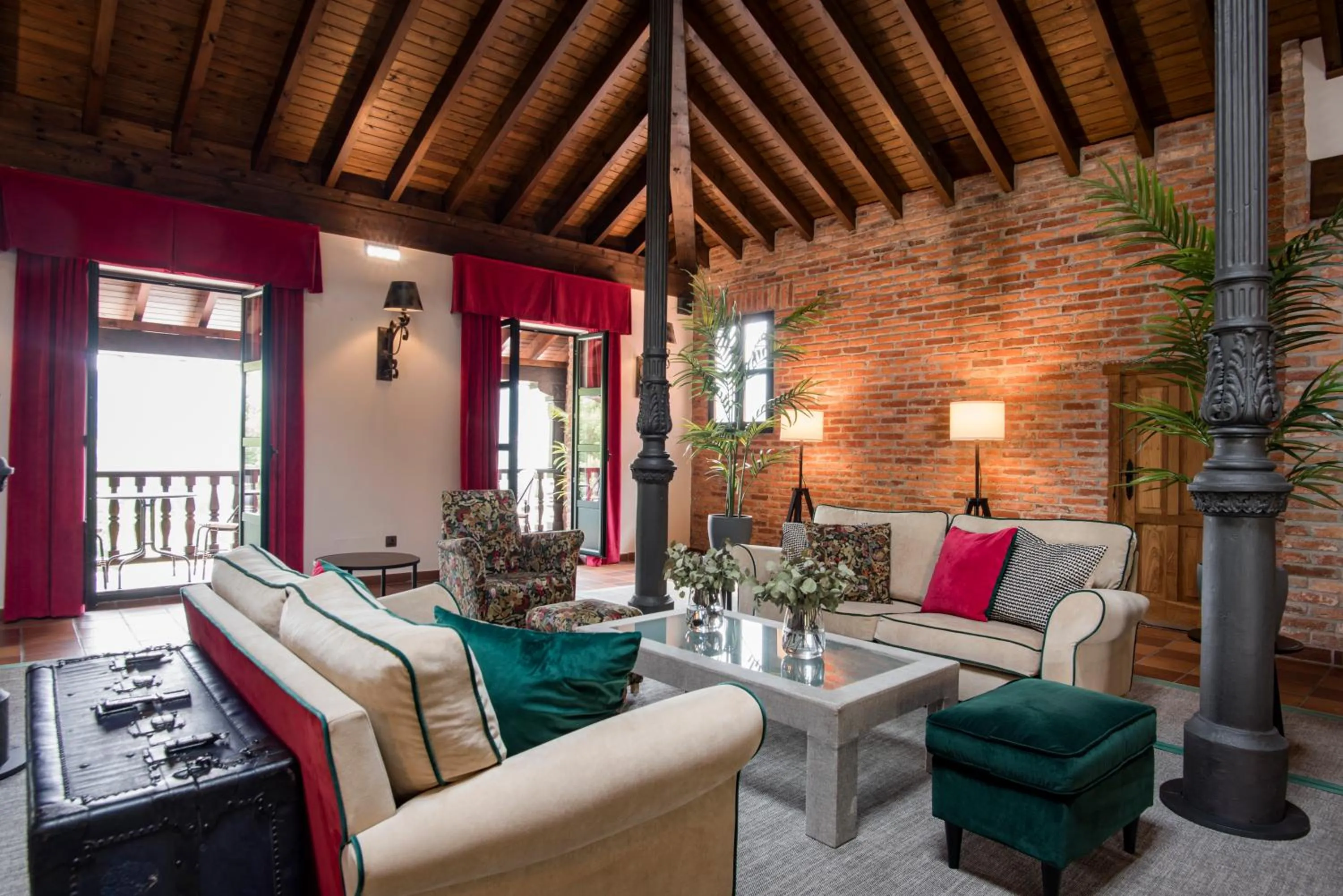 Lobby or reception in Hotel Mirador de la Cepada