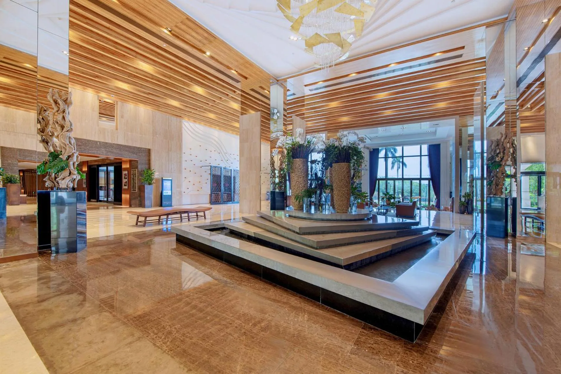 Lobby or reception in Mission Hills Hotel Resorts Dongguan