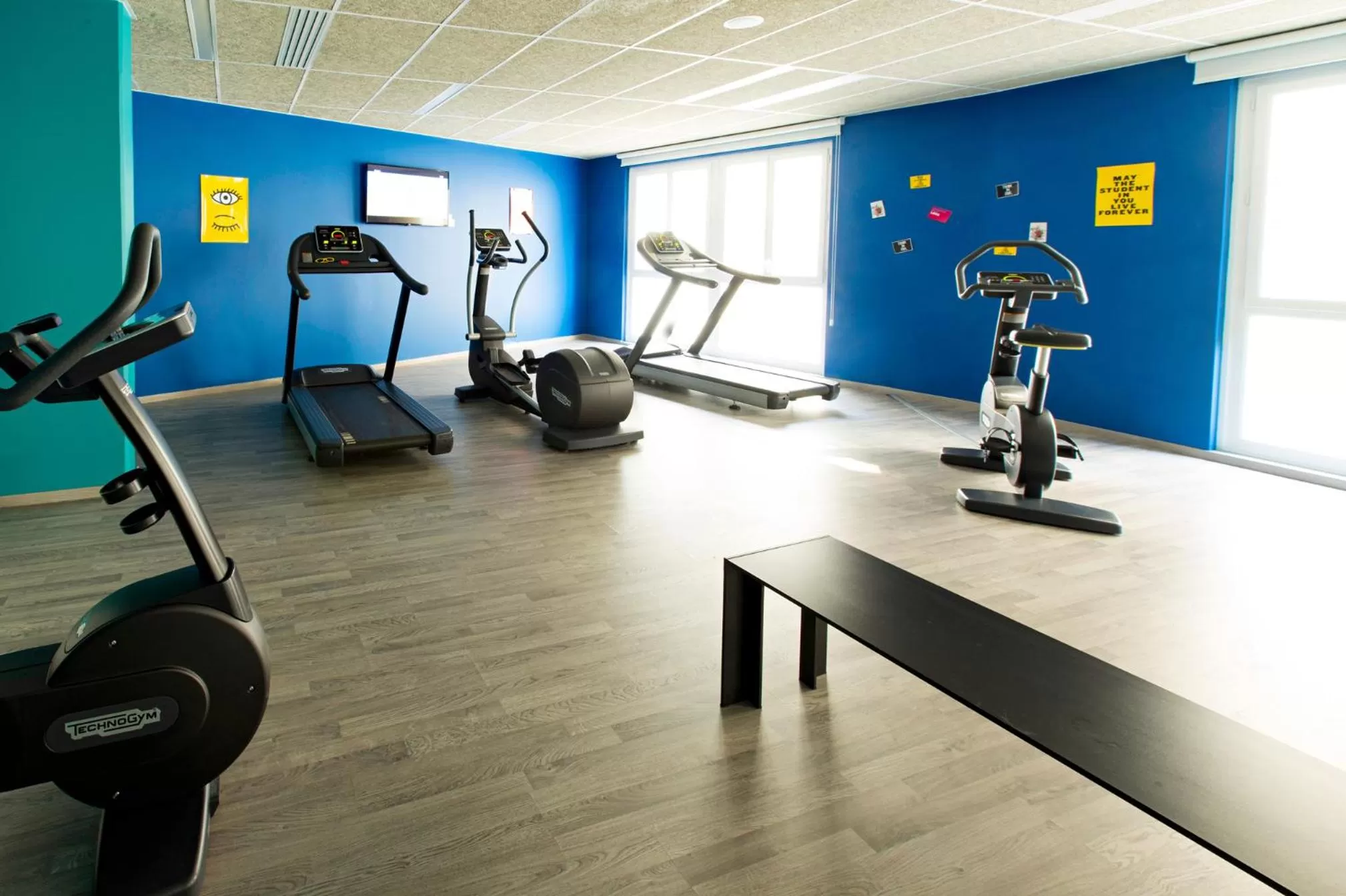 Fitness centre/facilities in The Social Hub Paris La Défense