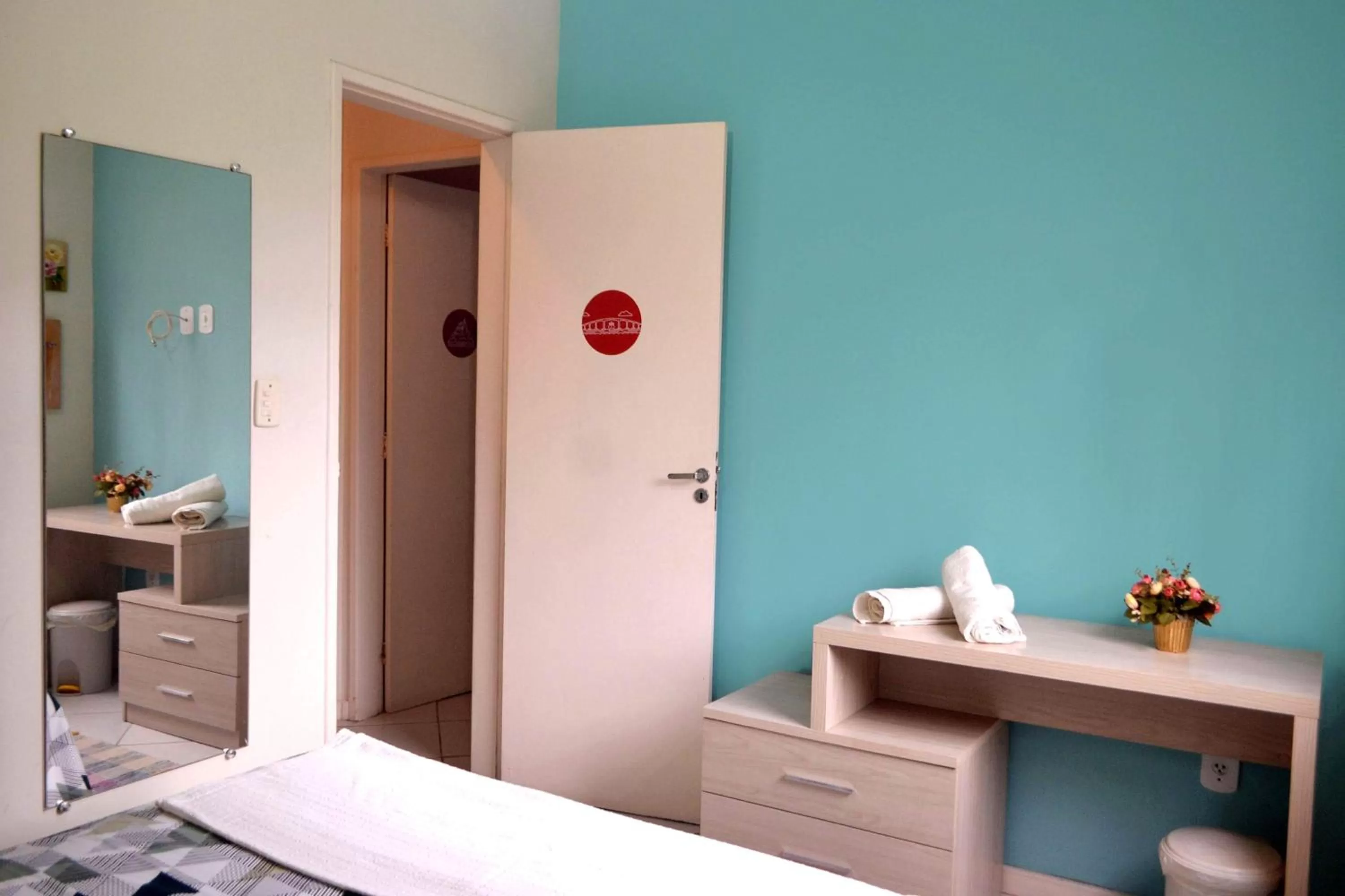 Bedroom, Bed in A Casa Morro do Moreno