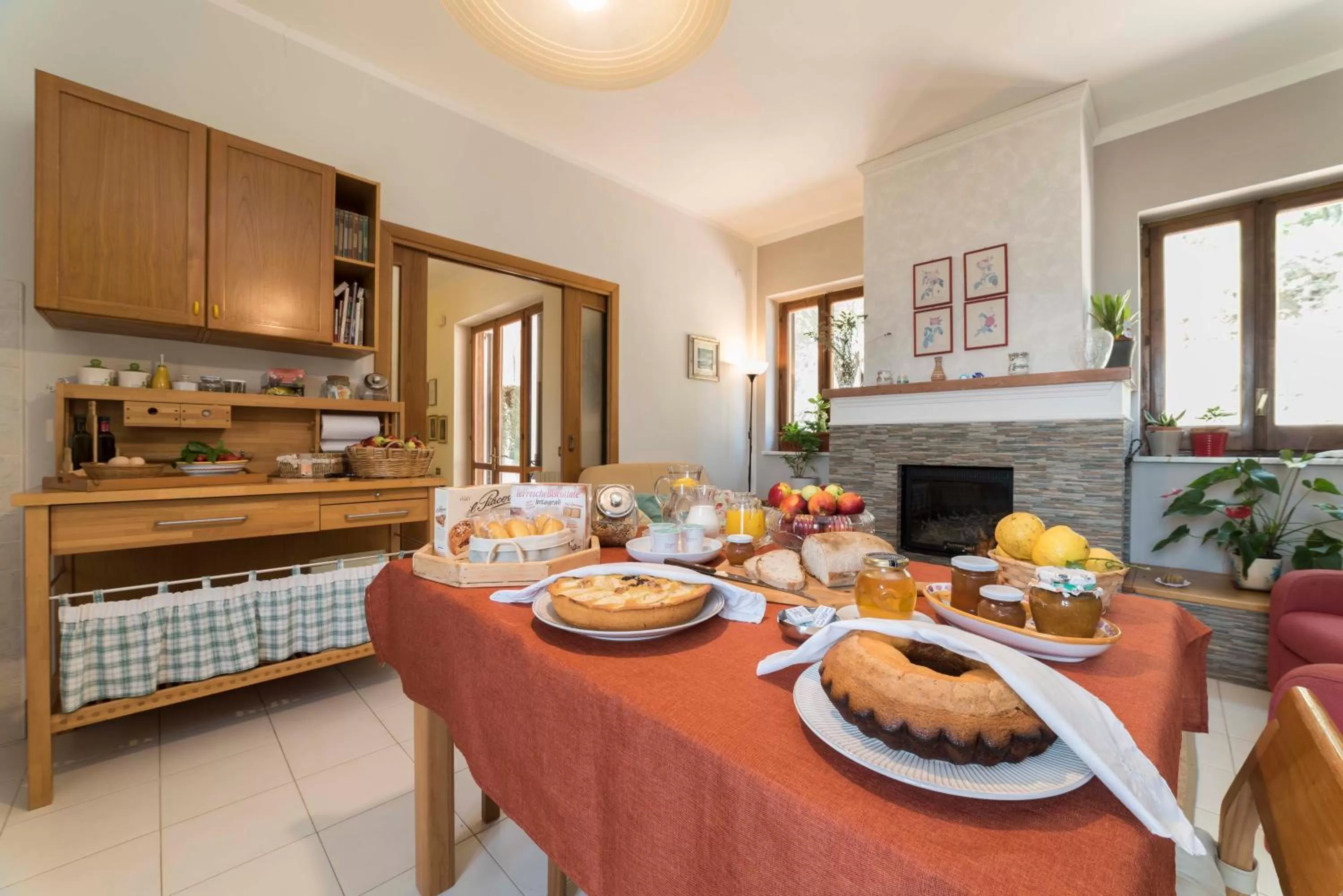 Food in B&B Albachiara Casa di Campagna