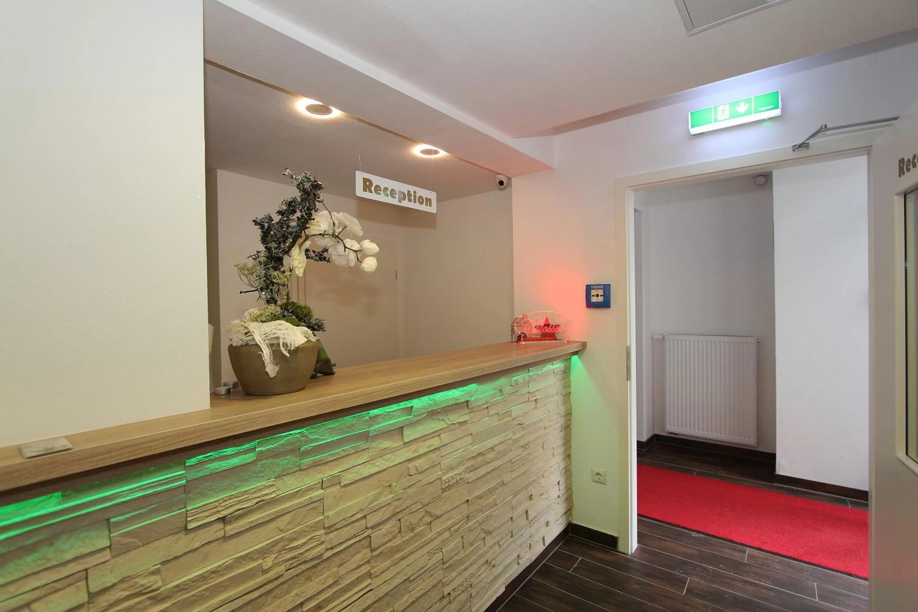 Lobby or reception in Pension Villa Colosseo im Herzen von Meiningen