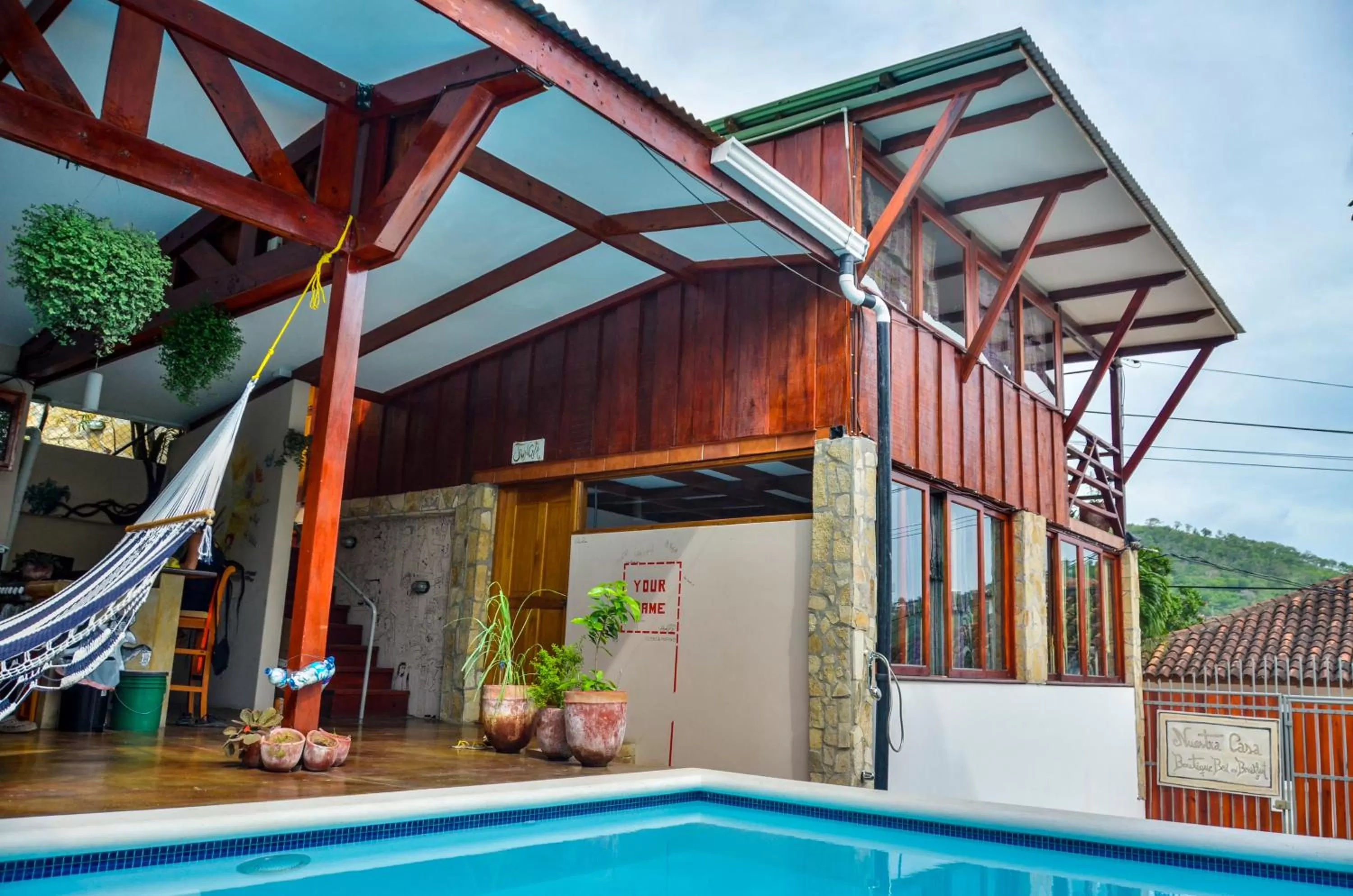 Day, Facade/Entrance in Nuestra Casa