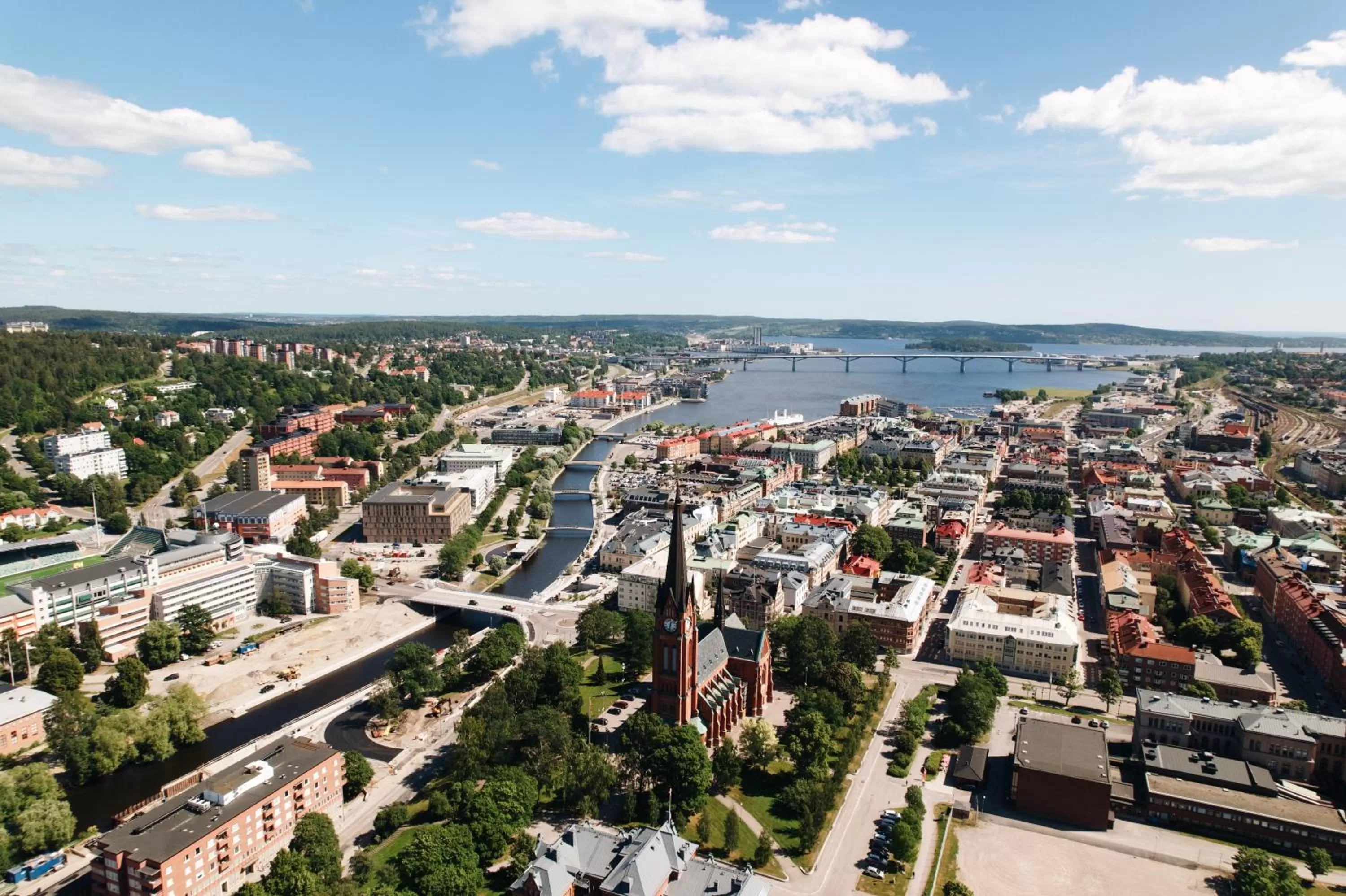 Bird's eye view in Clarion Hotel Sundsvall