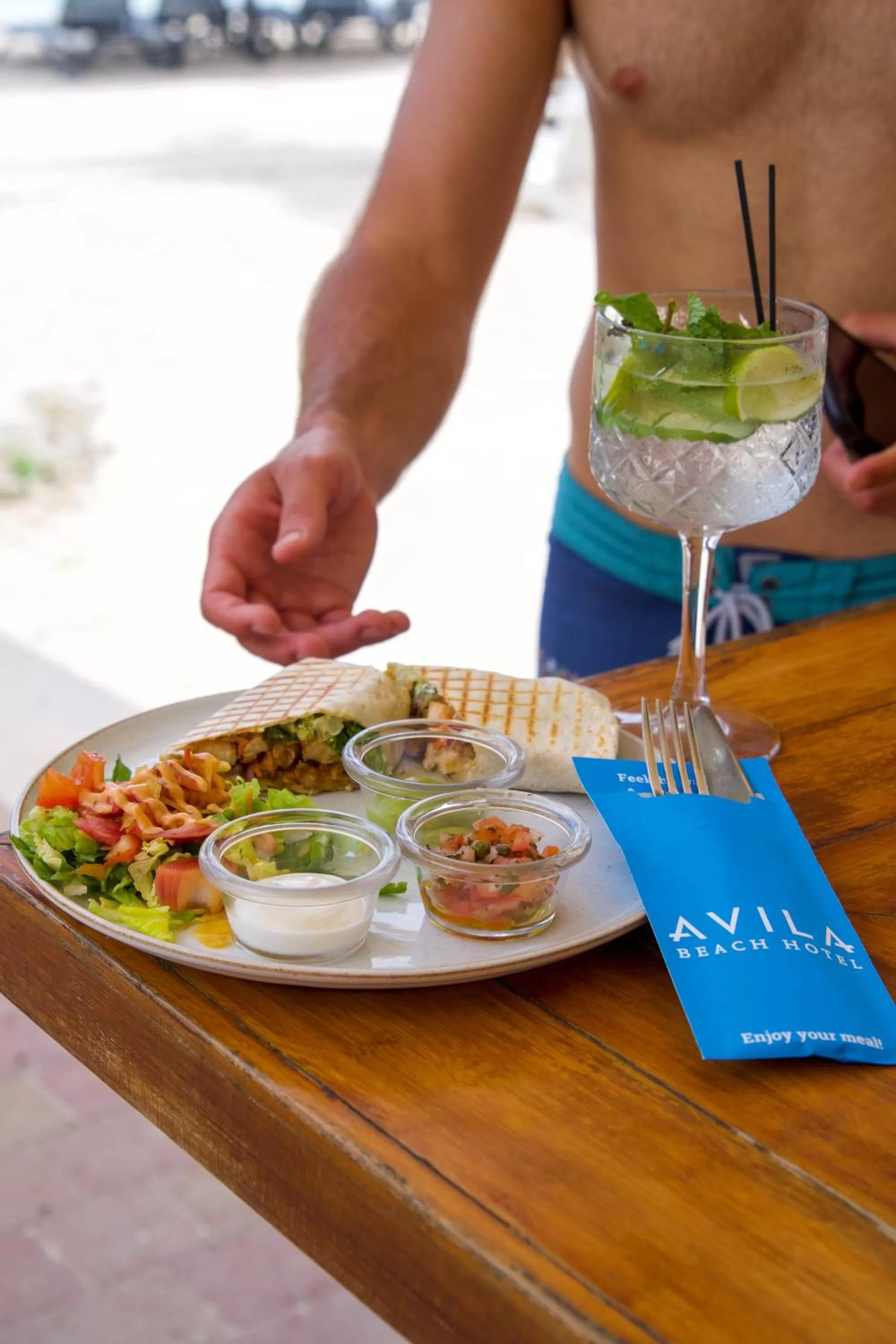 Restaurant/places to eat in Curacao Avila Beach Hotel