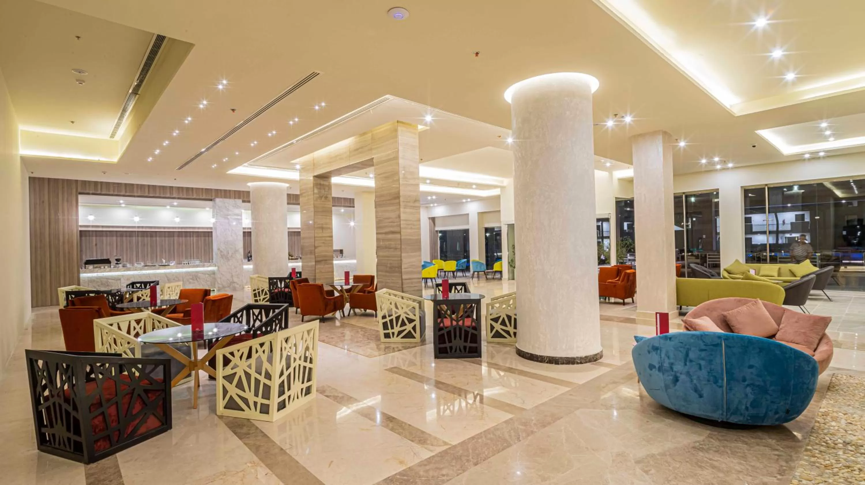Lobby or reception in Amarina Abu Soma Resort & Aquapark