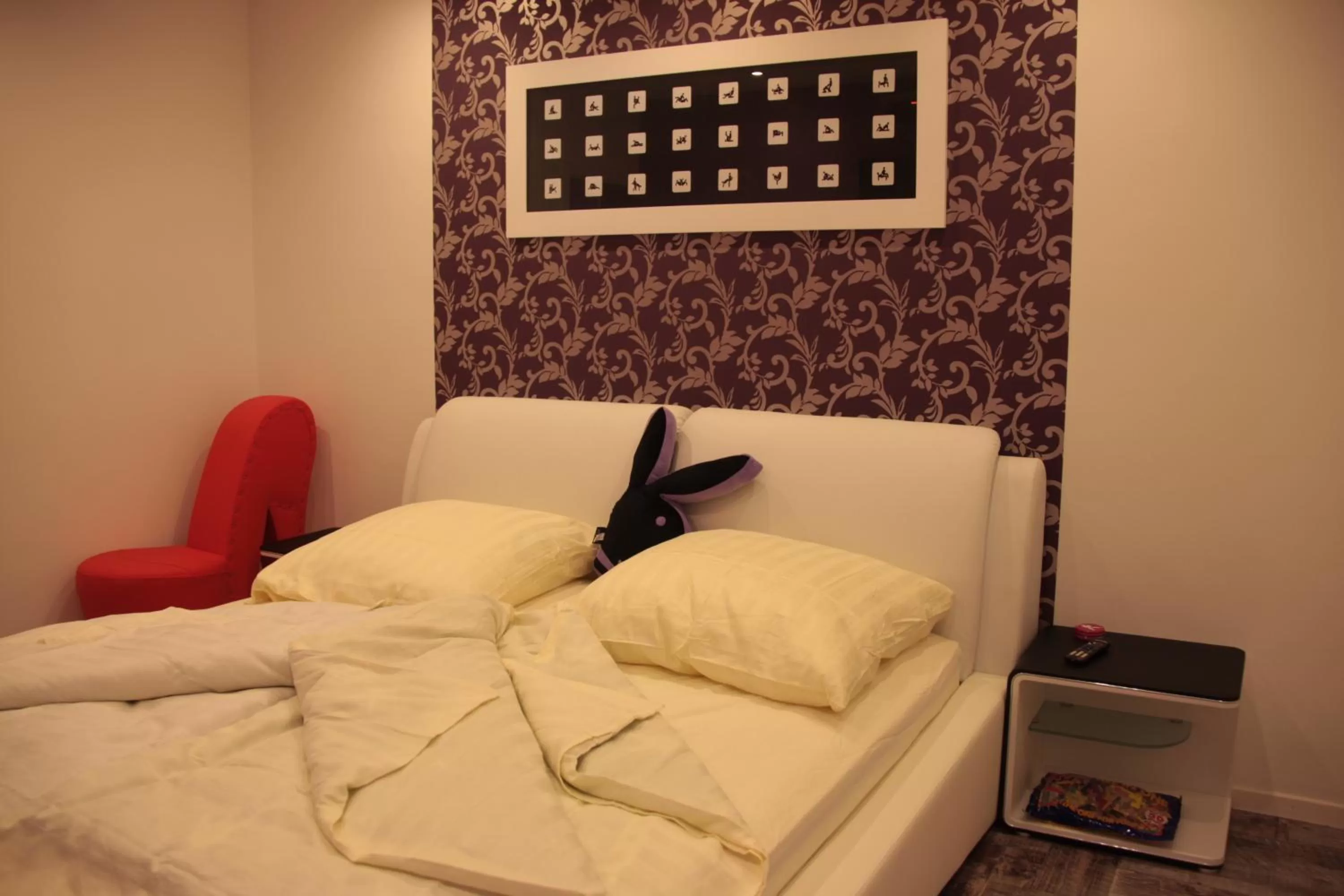 Bed in Apartmani i Bungalovi TROJKA