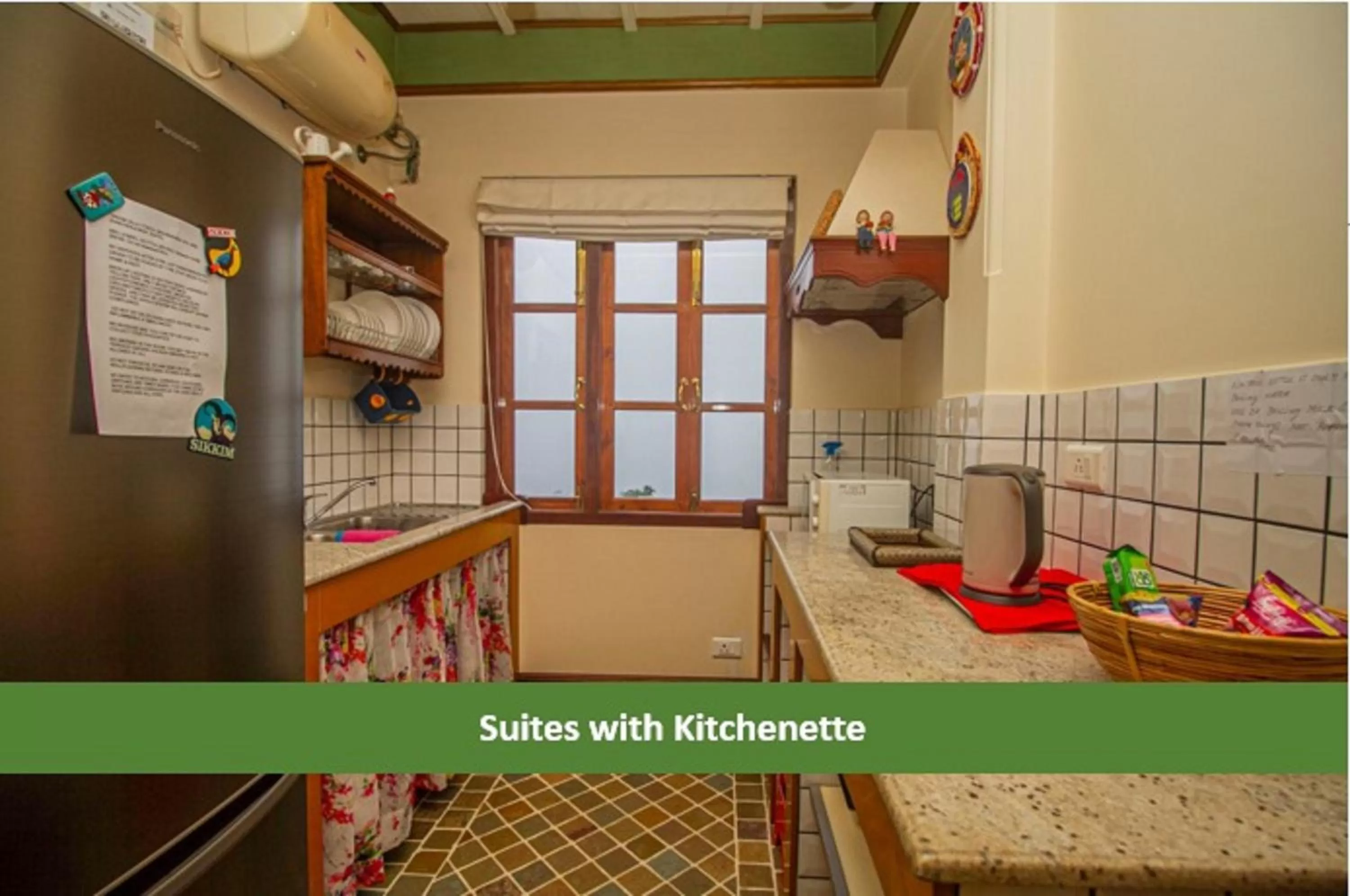 Kitchen or kitchenette in Amritara Luxury Villa Tosca, Gangtok