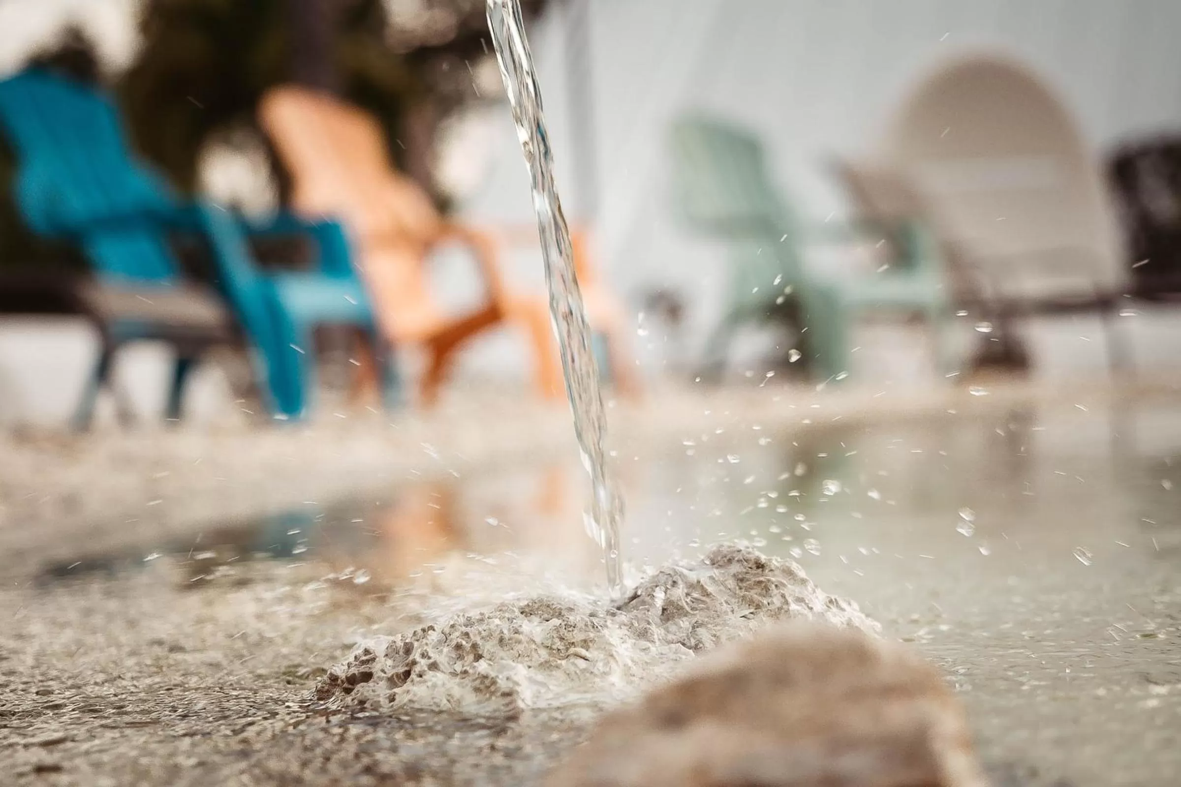 Beach in Pyramids in Florida