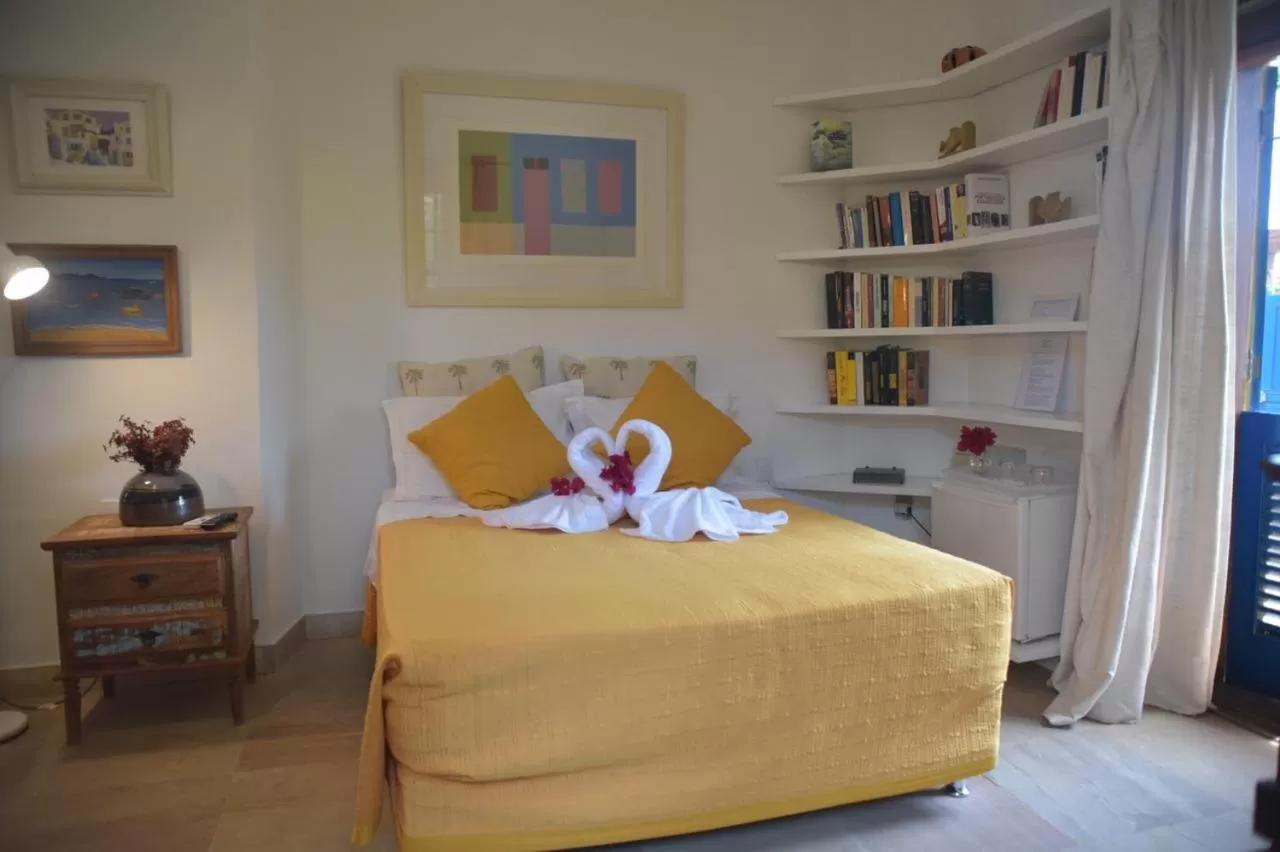 Bed in Pousada Blanca Mar