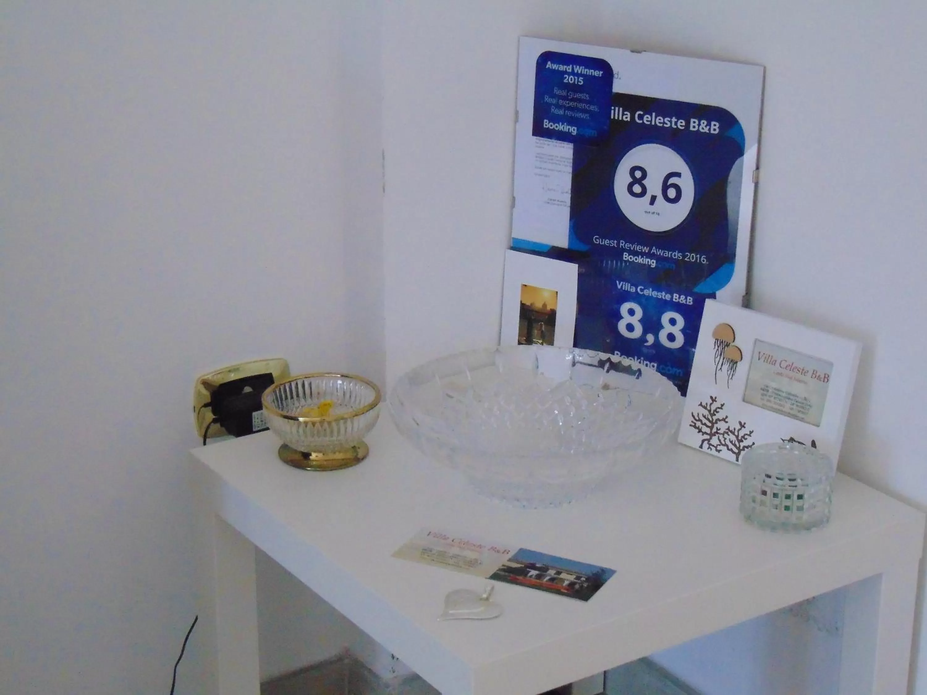 Decorative detail in Villa Celeste B&B