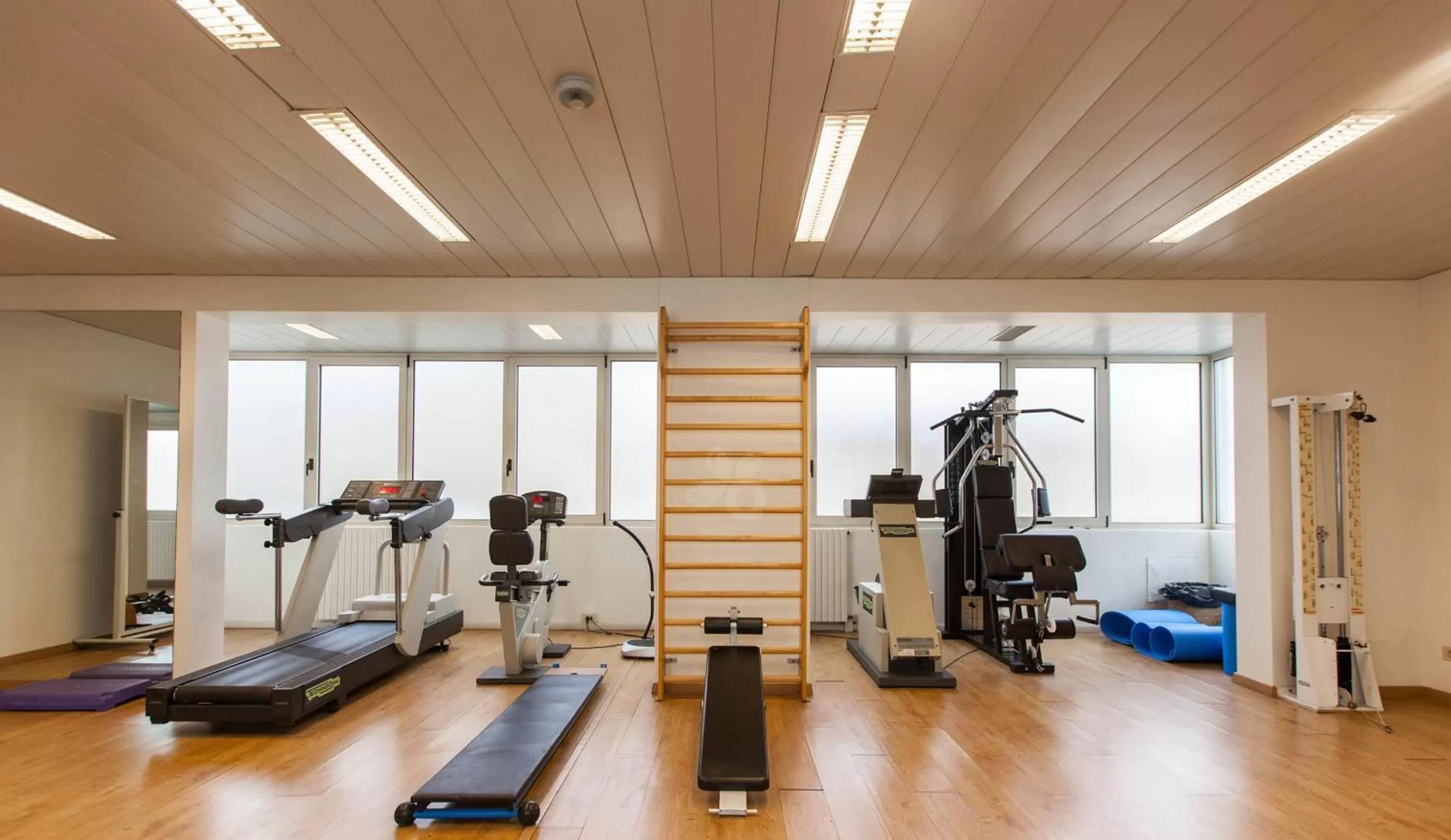 Fitness centre/facilities in Hotel Terme Helvetia