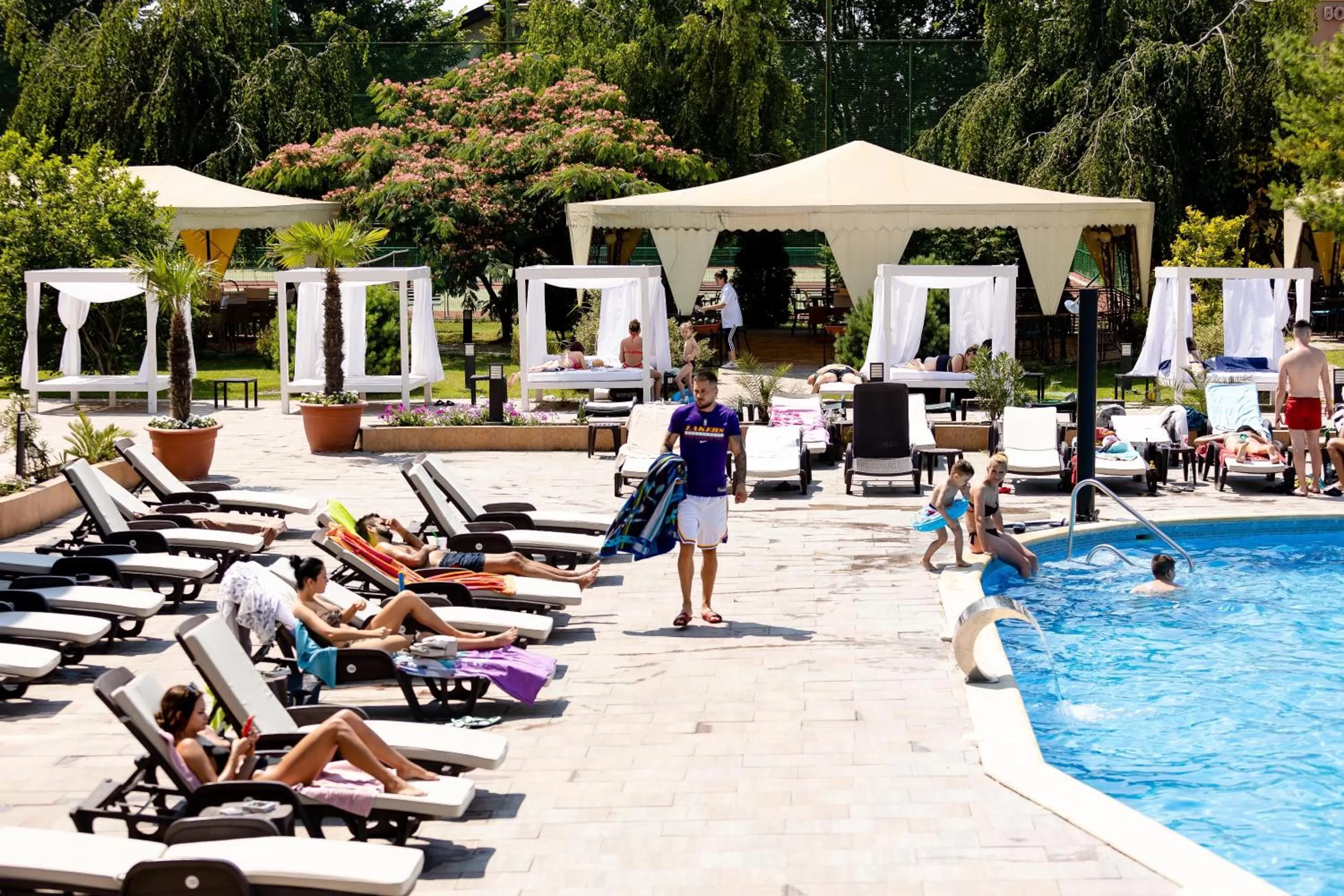 Swimming pool in Hotel Terra Balneo