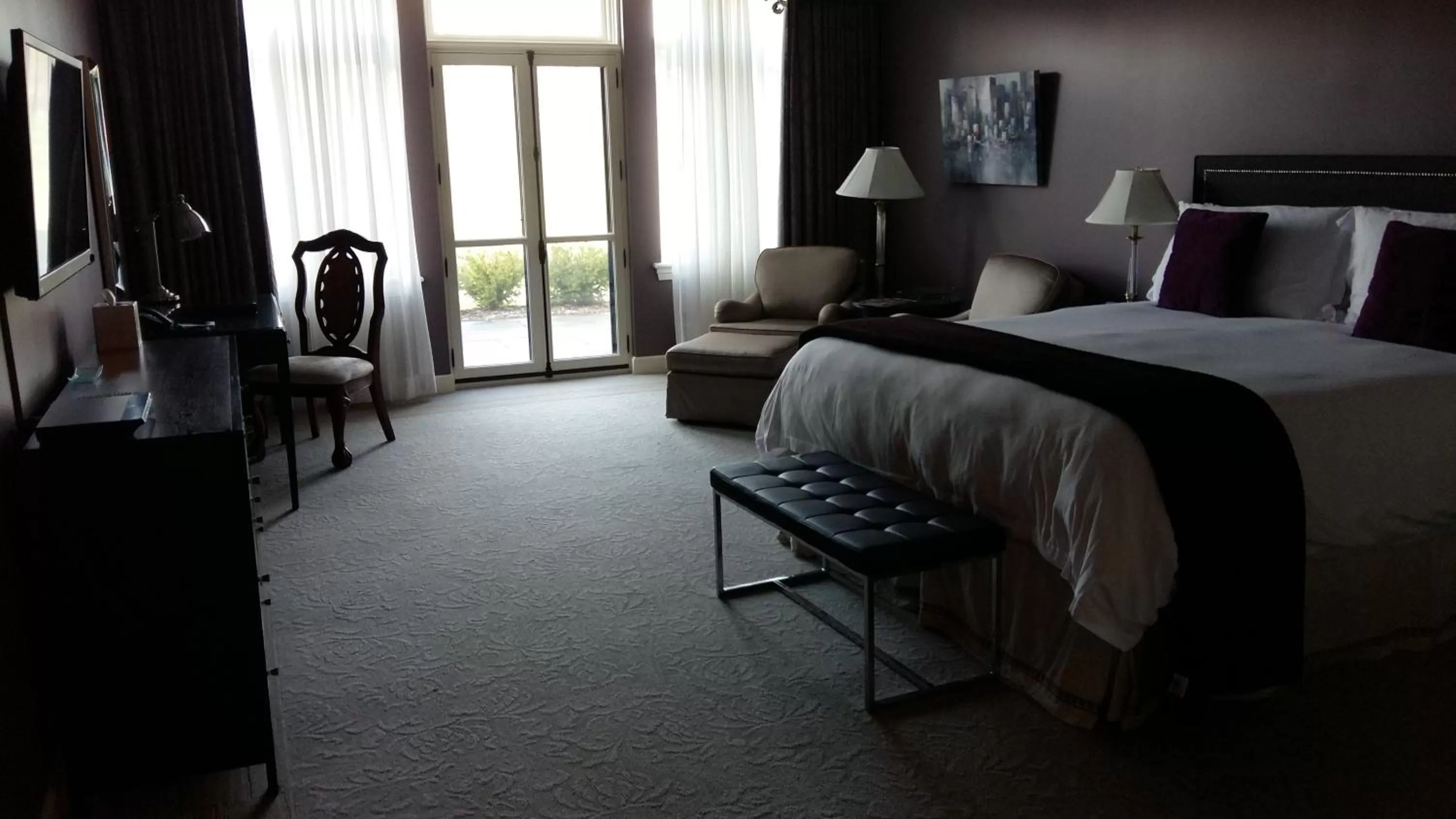 Bedroom in The Bruce Hotel