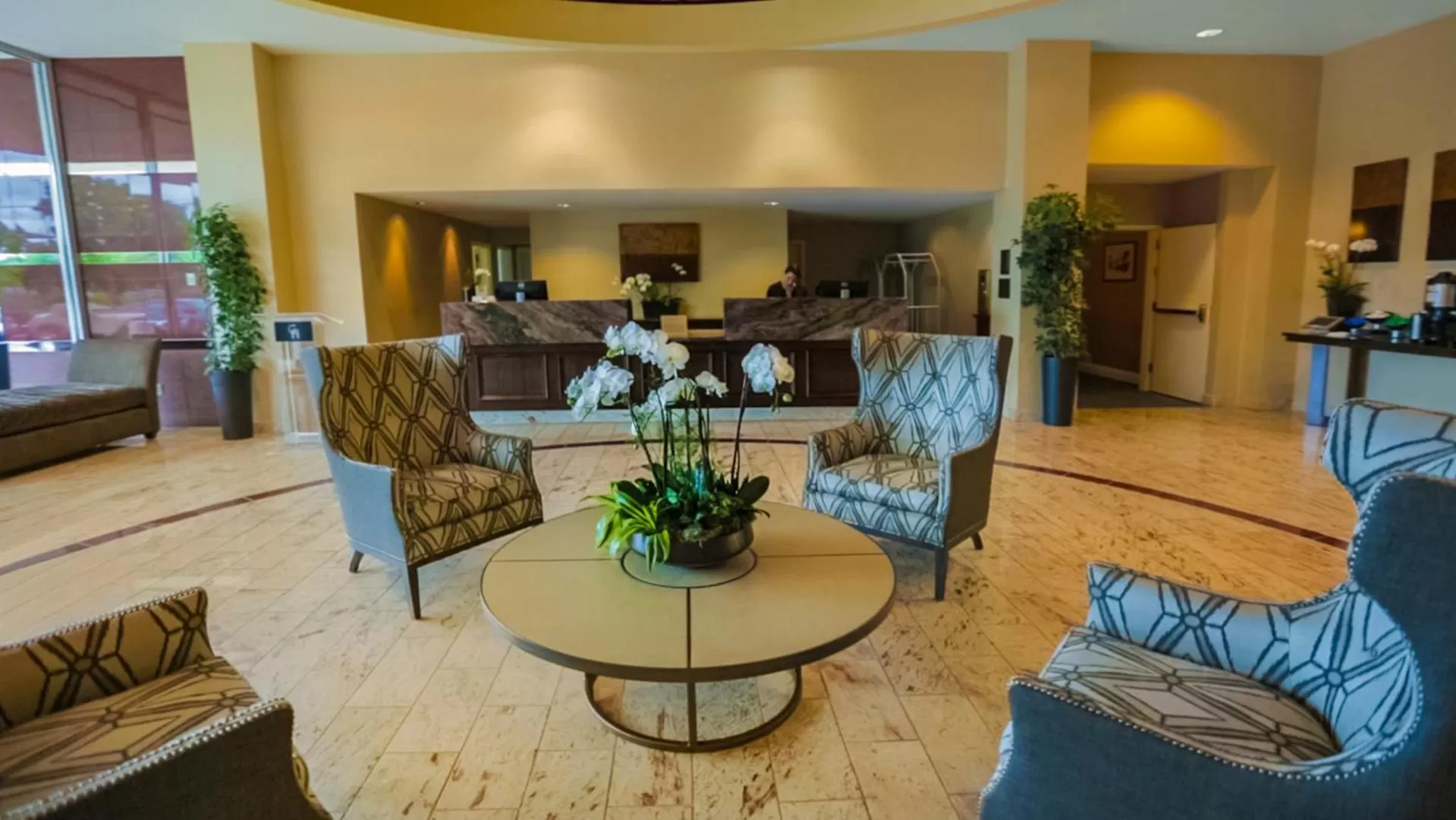 Lobby or reception in Grand Hotel