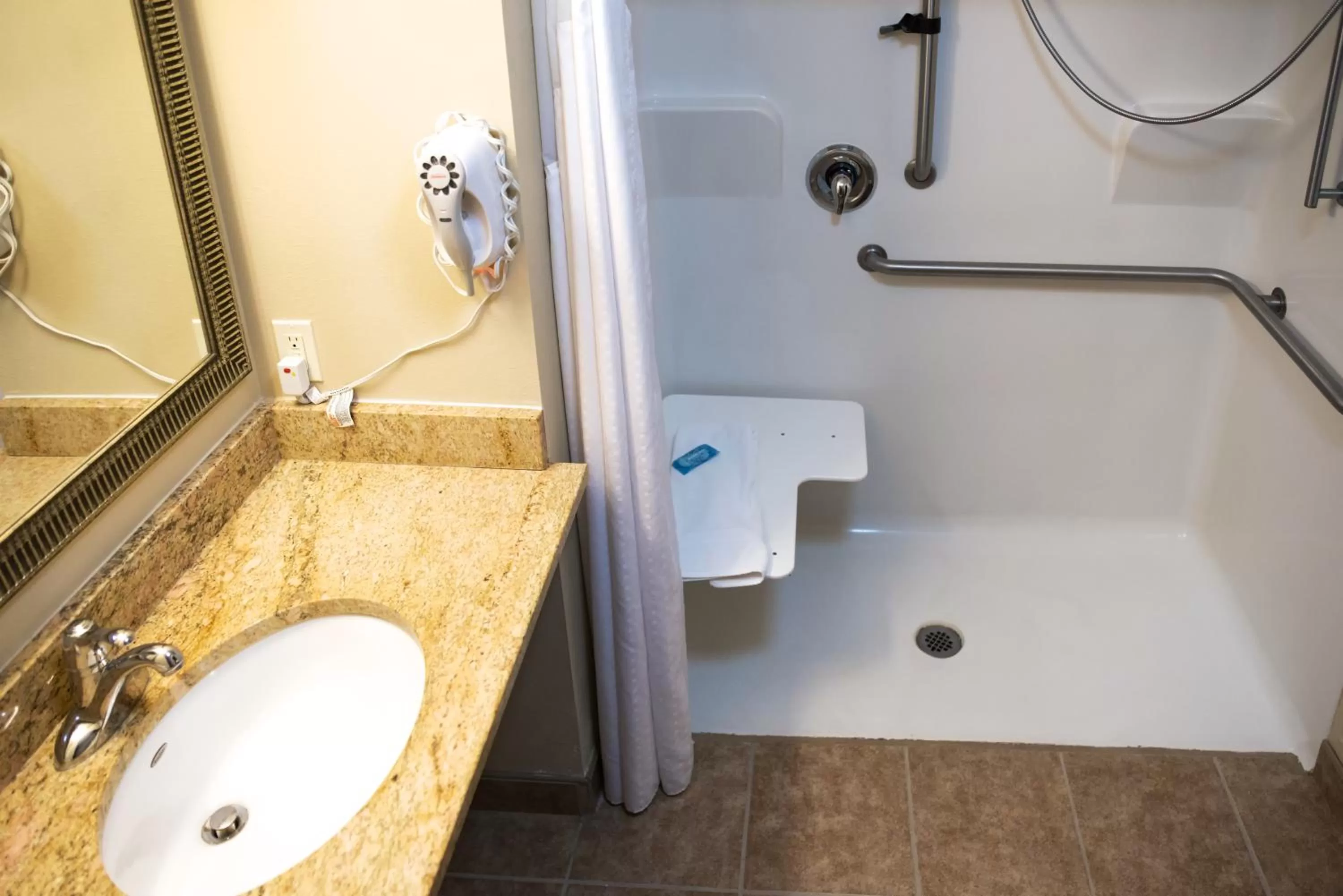 Bathroom in Holiday Inn Express Devils Lake by IHG