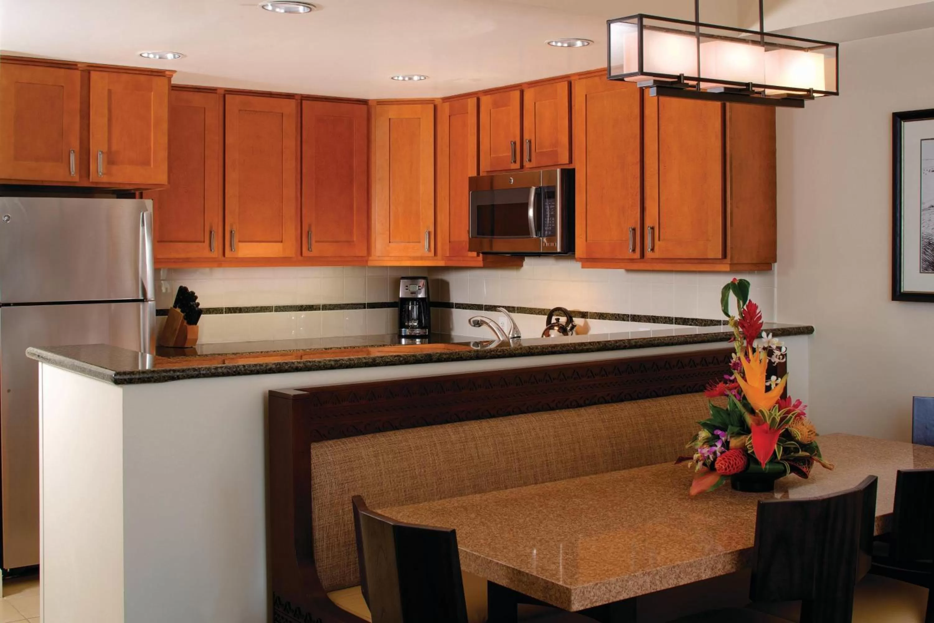 Kitchen or kitchenette in Marriott's Waiohai Beach Club