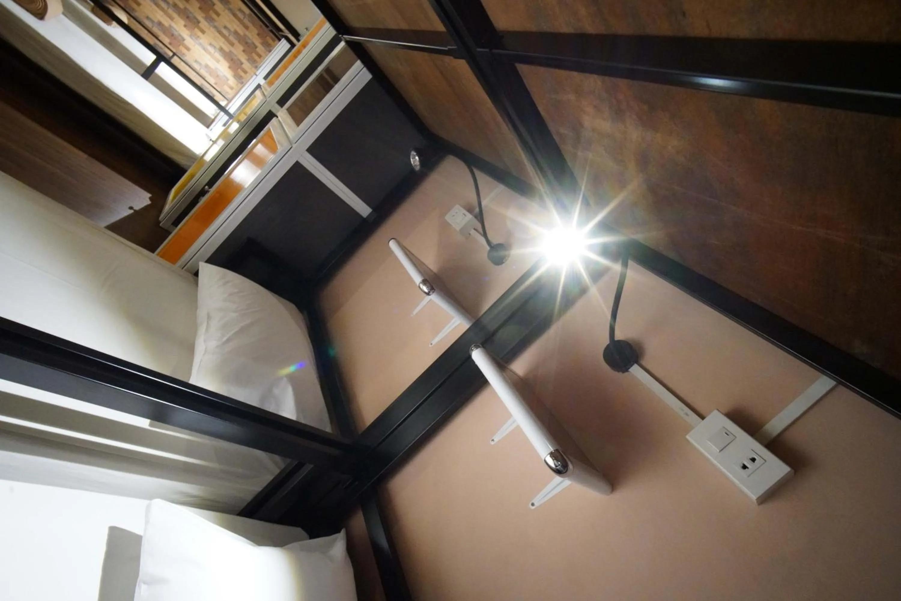 Decorative detail in Urban Hostel Bangkok