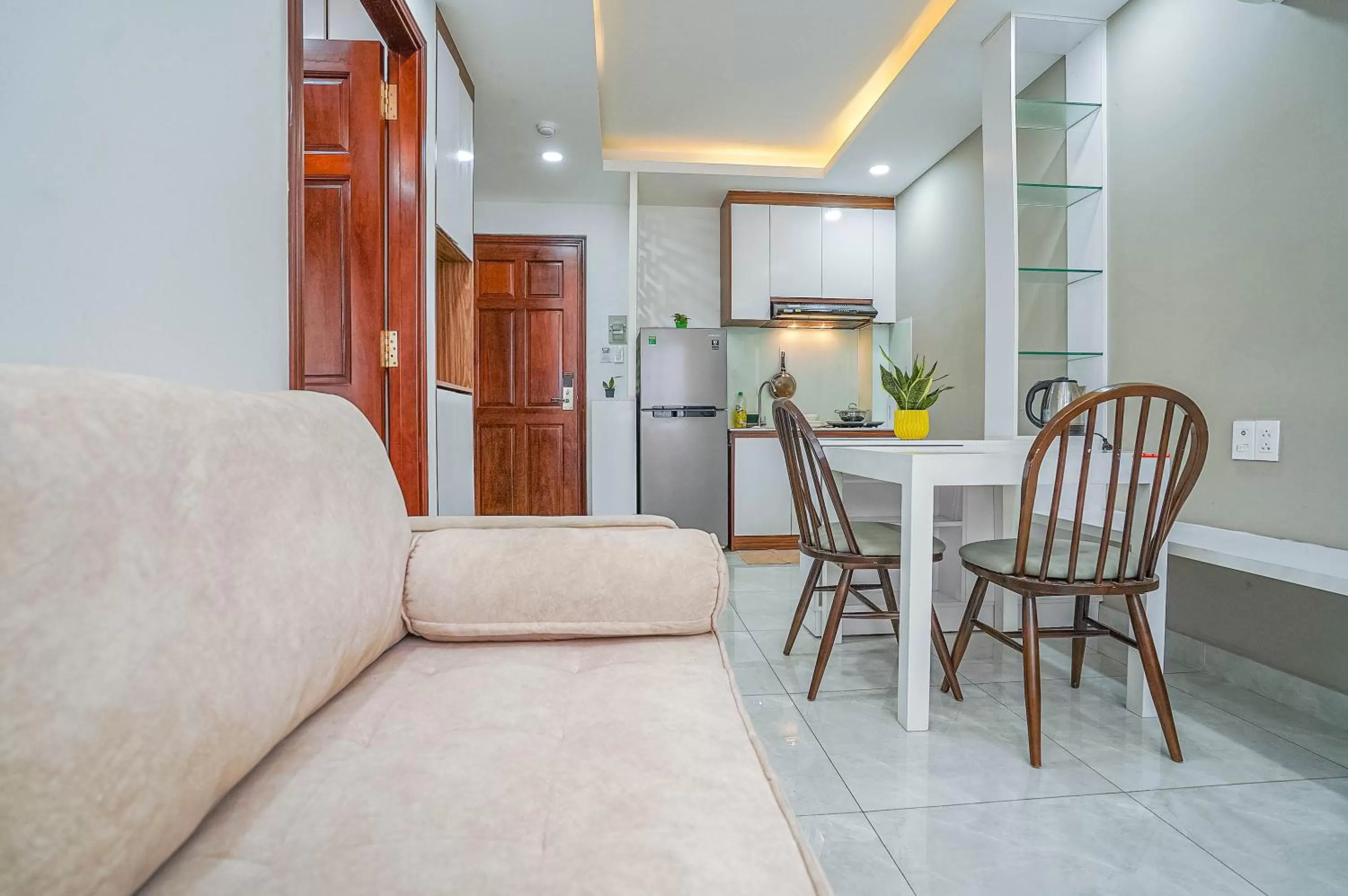 Kitchen or kitchenette in Spring Hill Apartment -The High Class