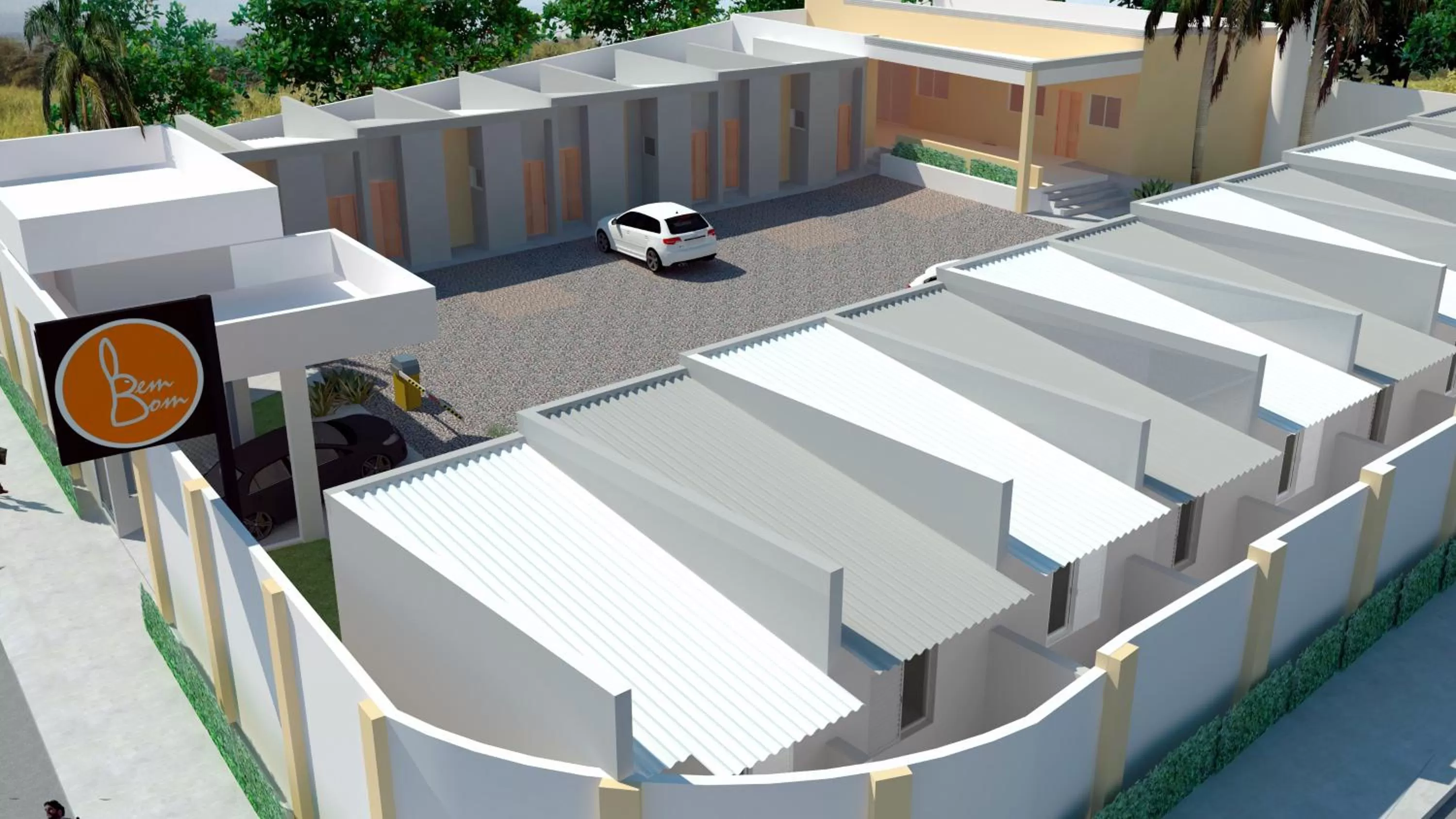 Property building in Pousada Bem Bom - Itu