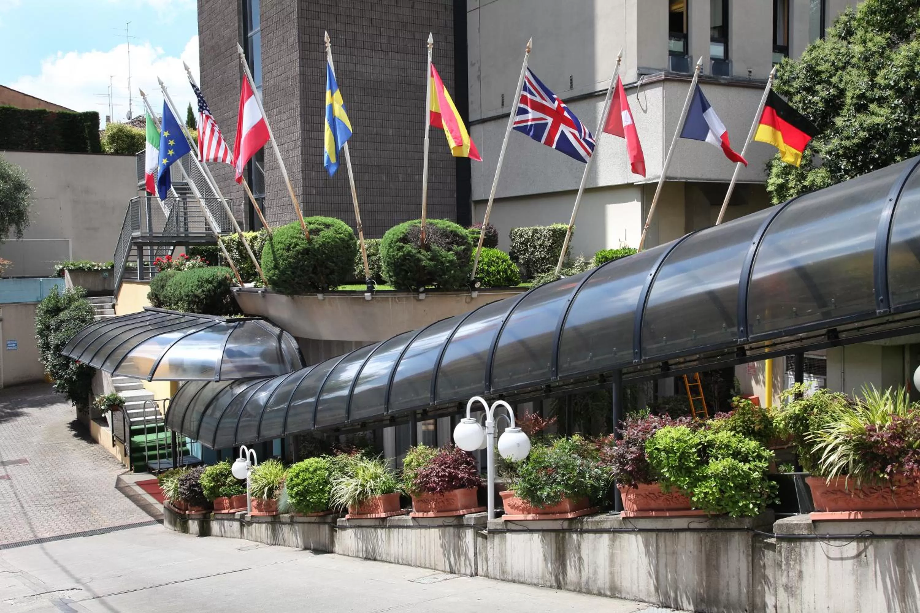 Patio in Hotel Maxim