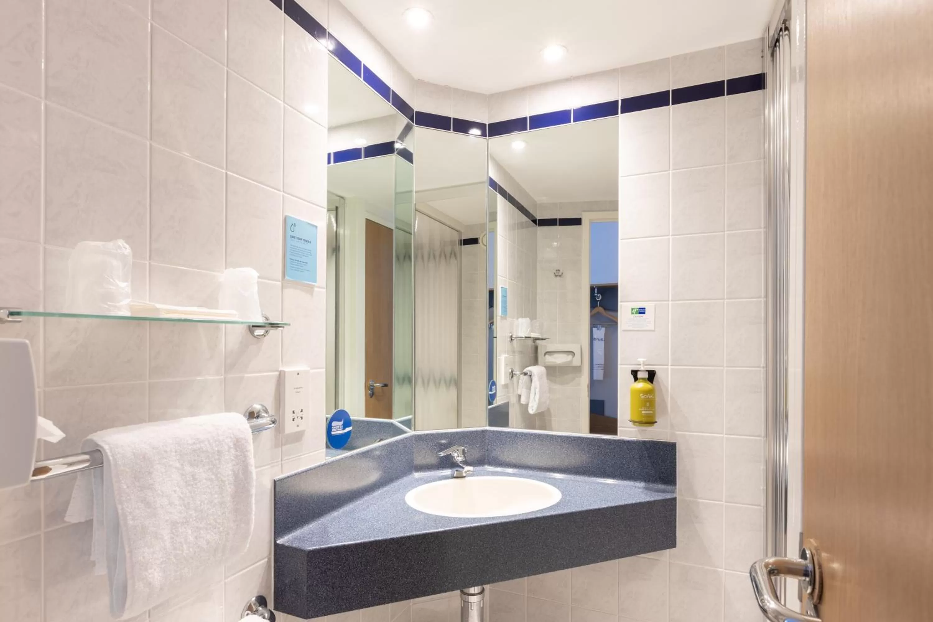 Shower in Holiday Inn Express Aberdeen City Centre by IHG