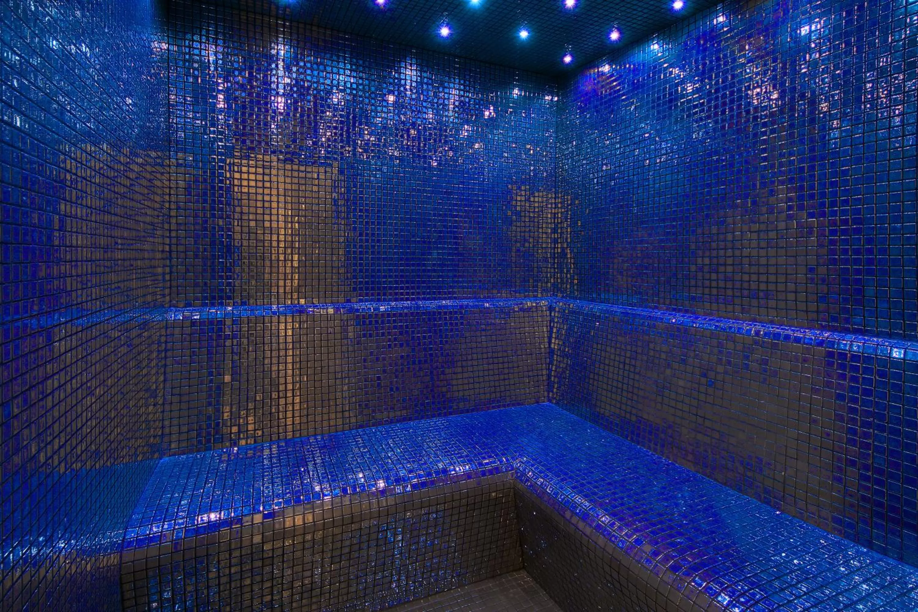 Steam room in Hotel Alba