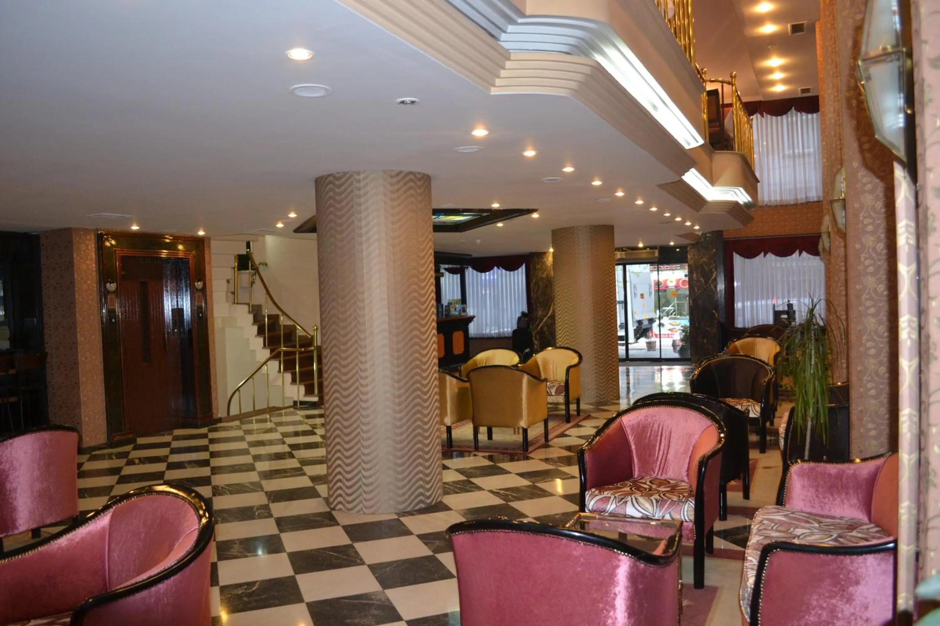 Seating area in Tayhan Hotel