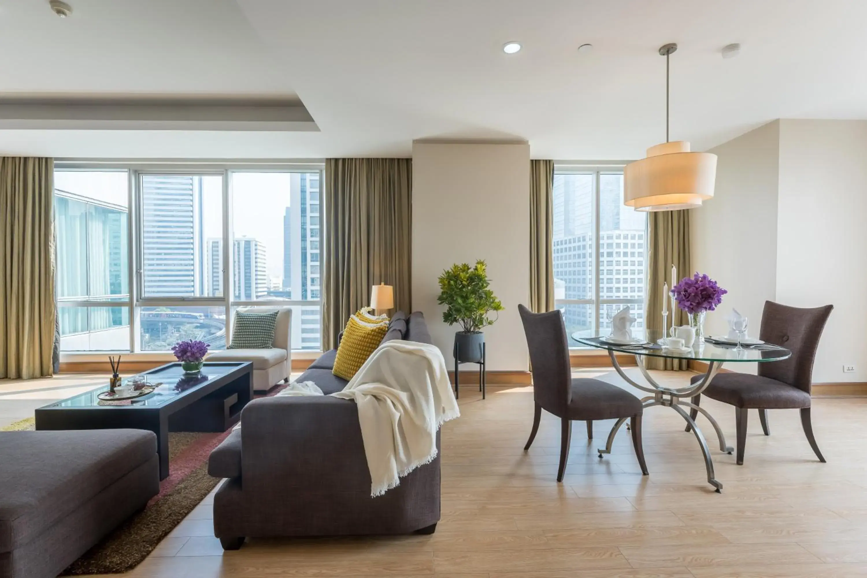 Premier One-Bedroom Apartment in Ascott Sathorn Bangkok Premier One-Bedroom Apartment in Ascott Sathorn Bangkok