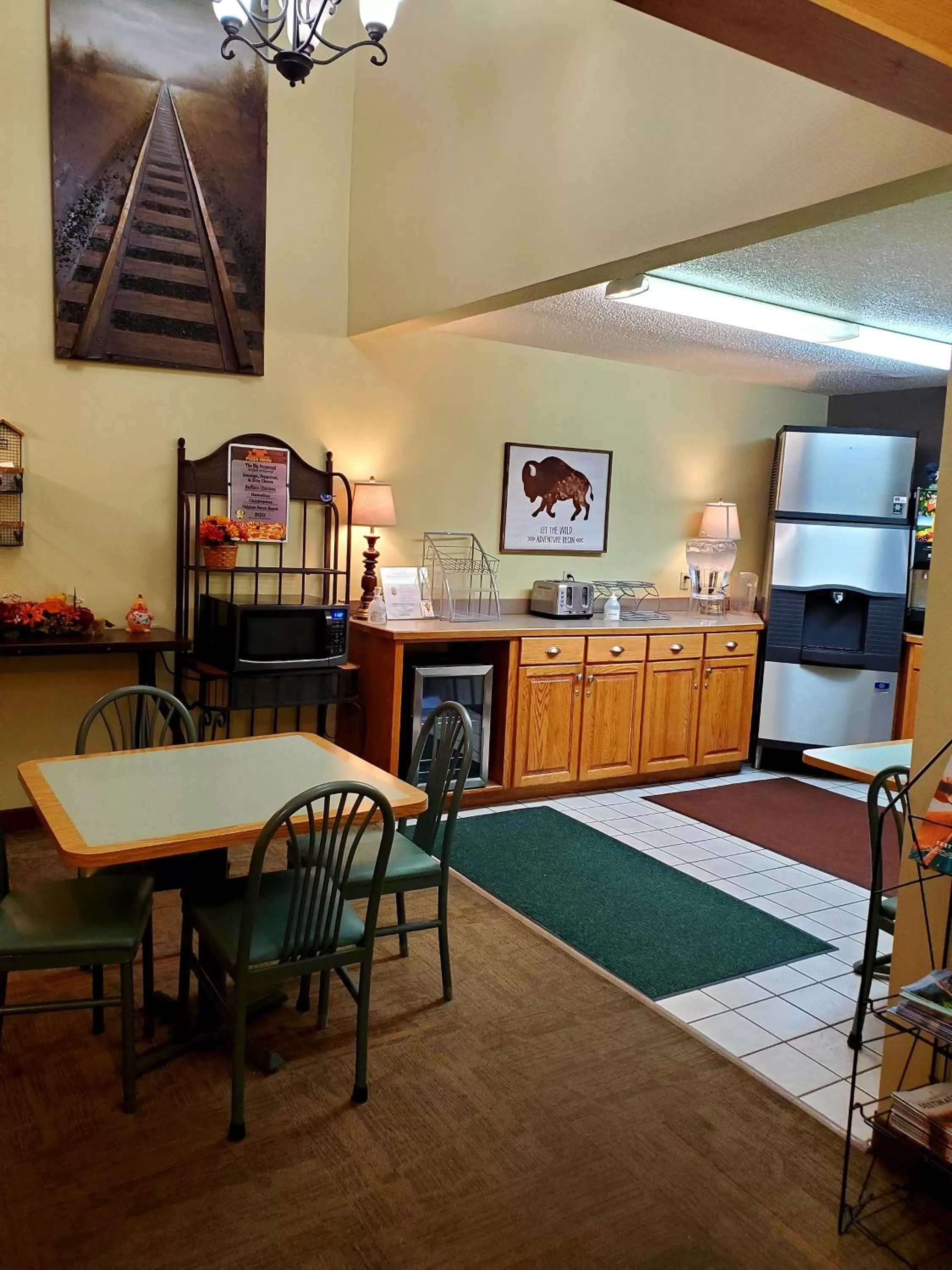 Lobby or reception in Bison Plains Lodge