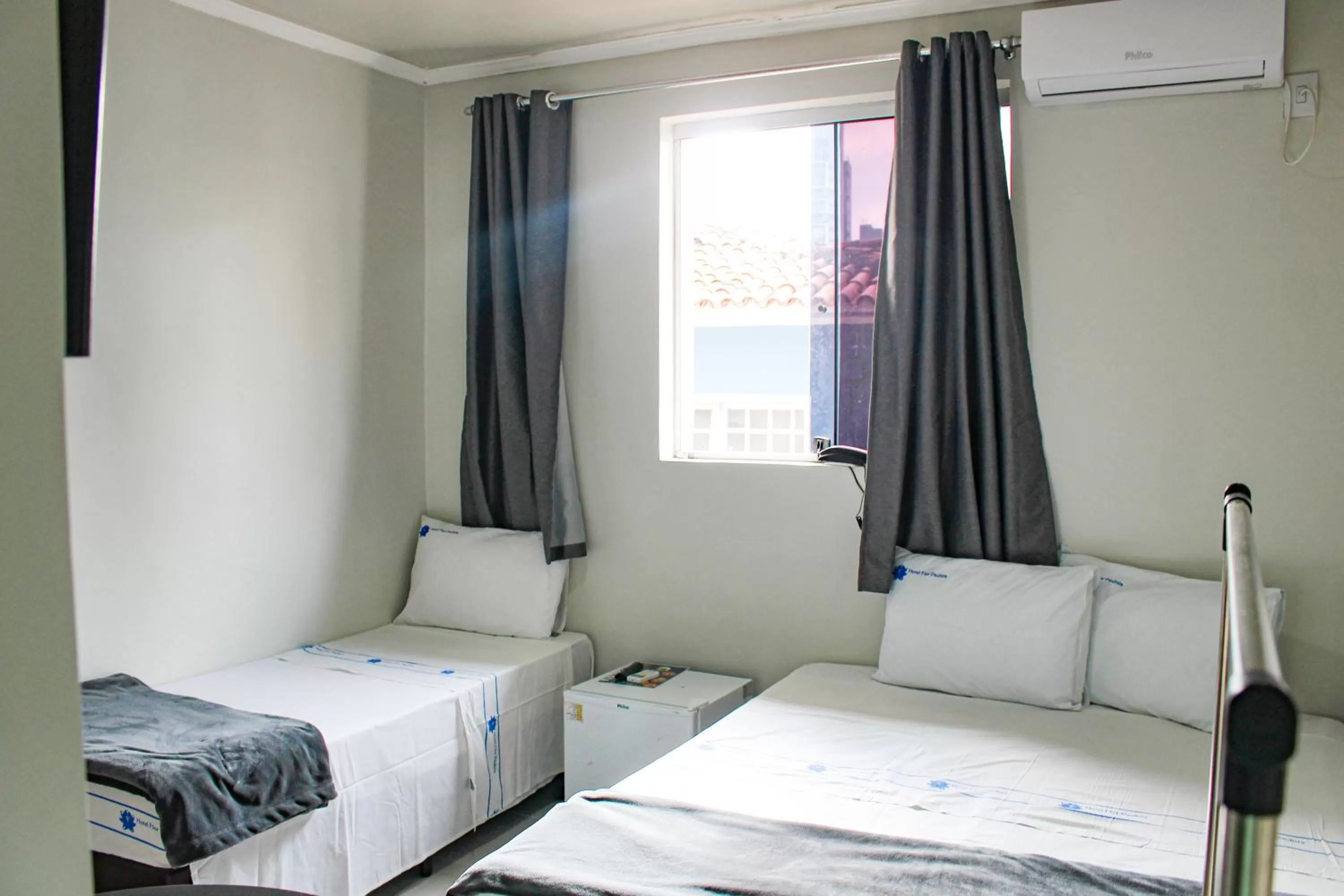 Bed in Hotel Flor Paulista